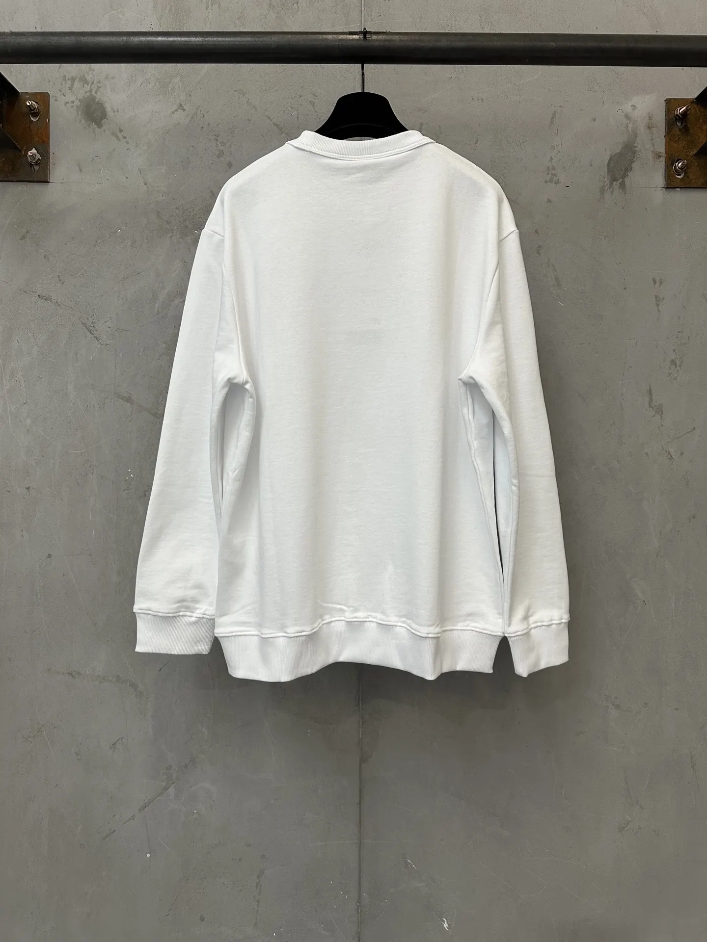 Embroidered Logo Cotton-Terry Sweatshirt D25023086 — view 2