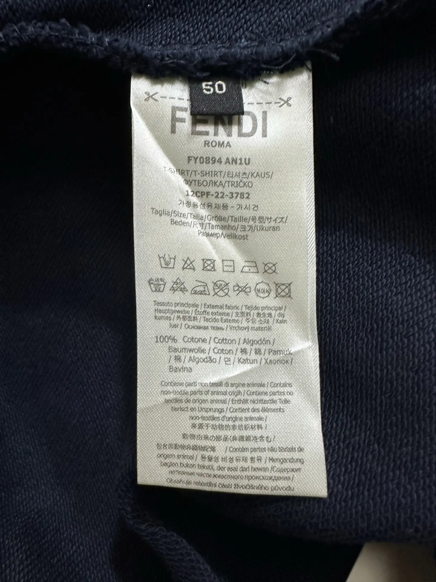 Logo-Patch Cotton-Jersey Bermuda Shorts D25018885 — view 9