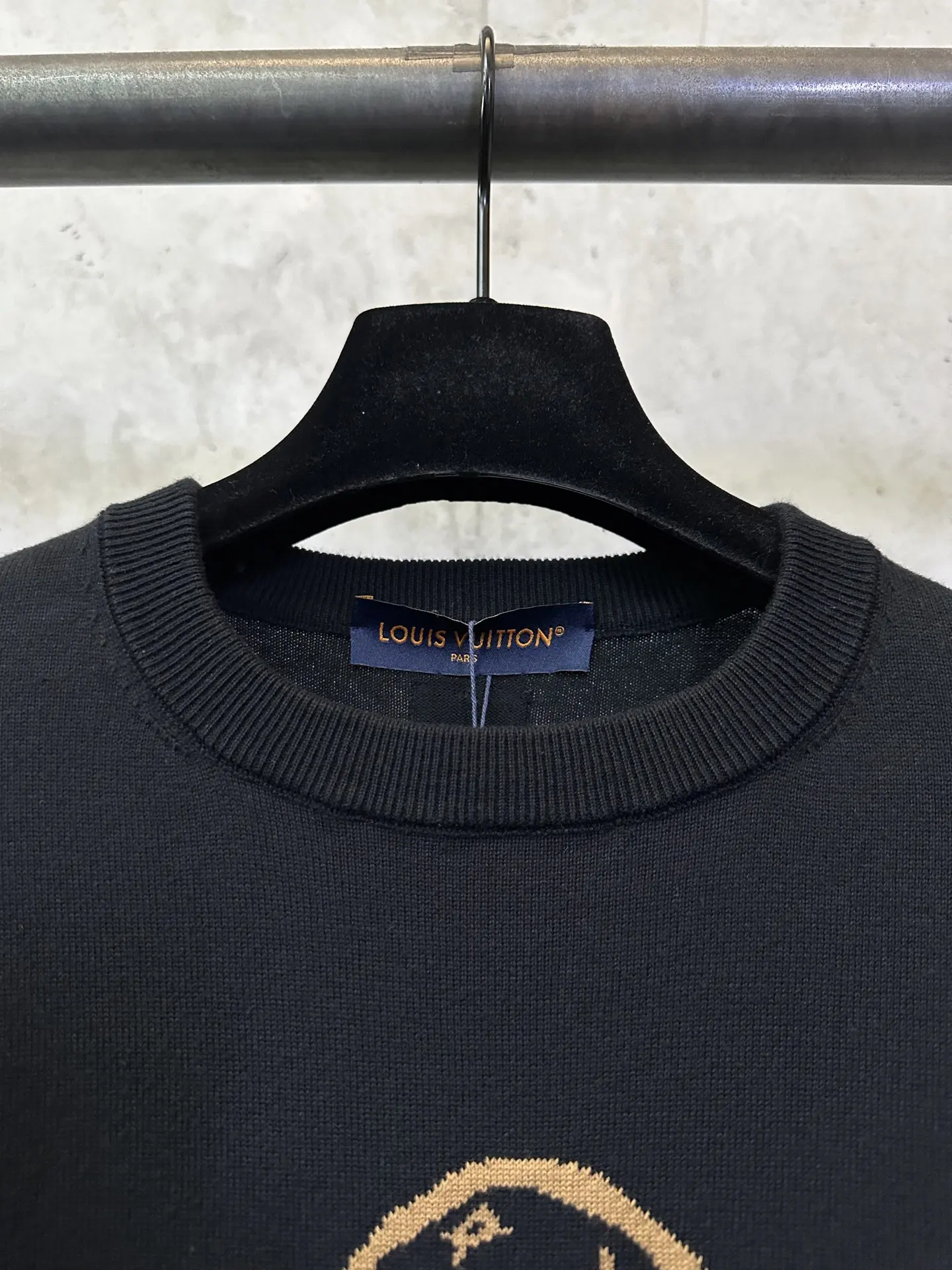 Mushroom Intarsia Knit T-Shirt D25012493 — view 7