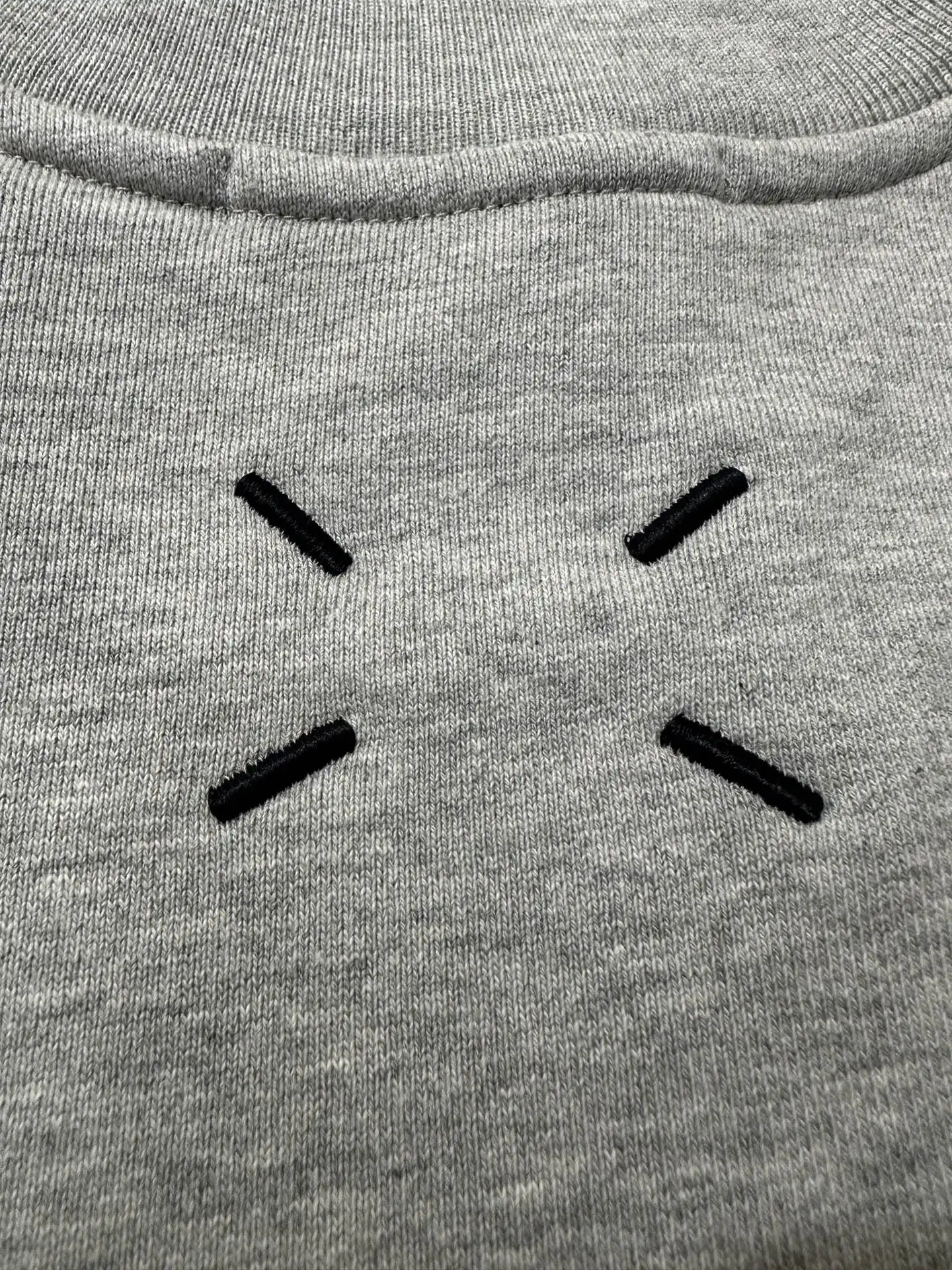 MM6 Maison Margiela Four-Stitch Embroidered Sweatshirt D25020522 — view 8