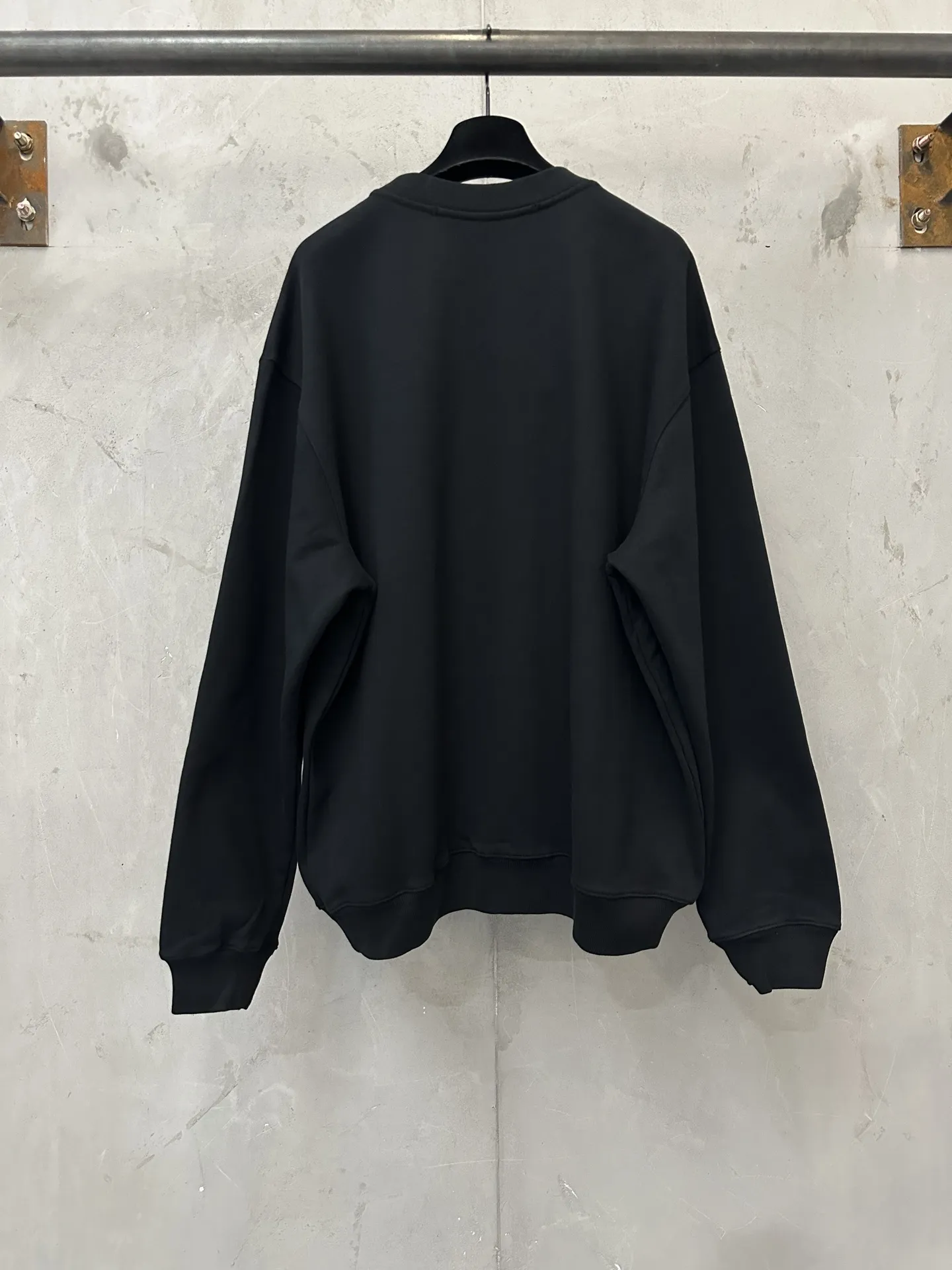 Logo Print Heavyweight Cotton Sweatshirt D25018856 — view 2