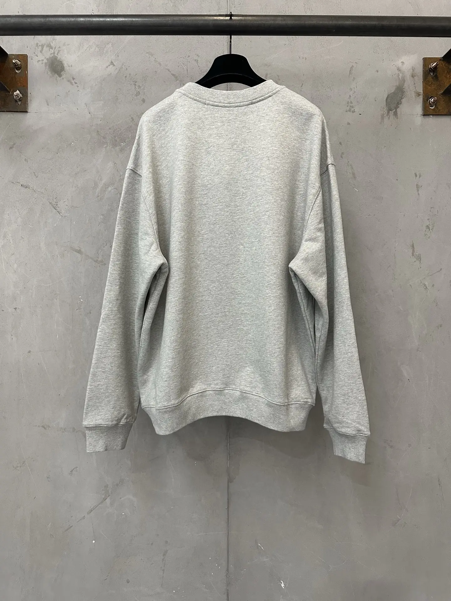 Logo Puff-Print Heavyweight Cotton Sweatshirt D25018857 — view 2
