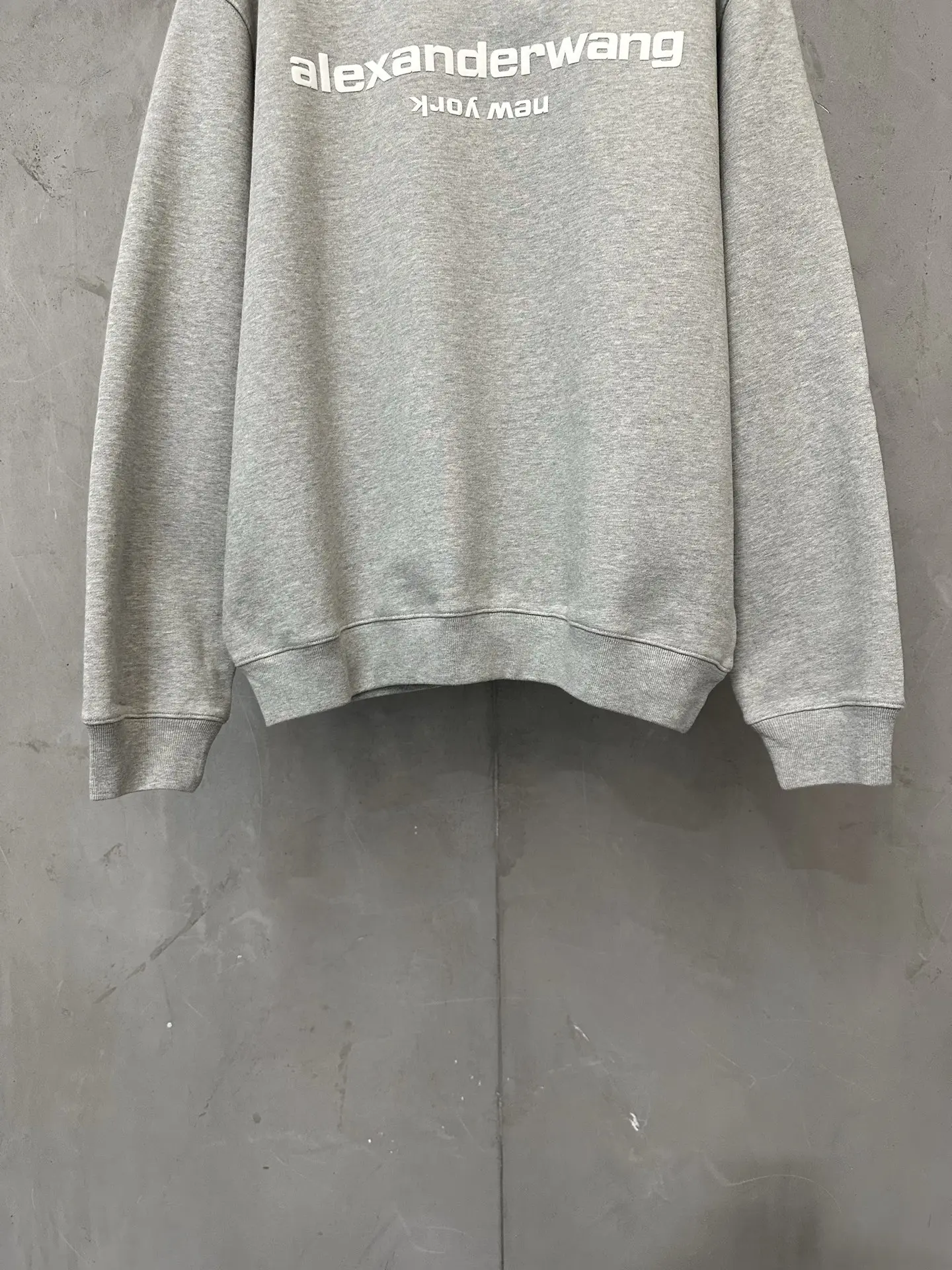 Logo Puff-Print Heavyweight Cotton Sweatshirt D25018857 — view 4