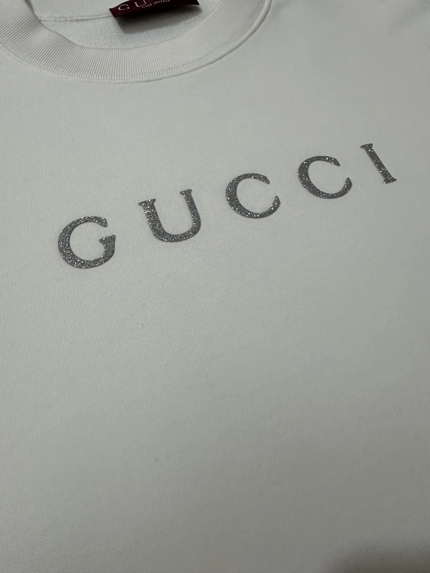 Logo Print Heavyweight Cotton Sweatshirt D25020456 — view 7