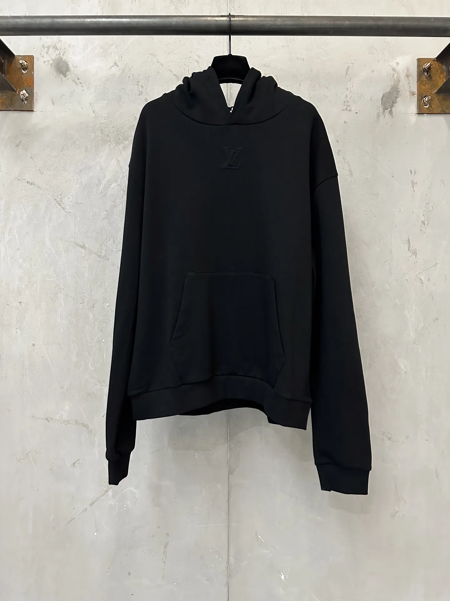 Embossed Logo Cotton-Jersey Hoodie D25523751