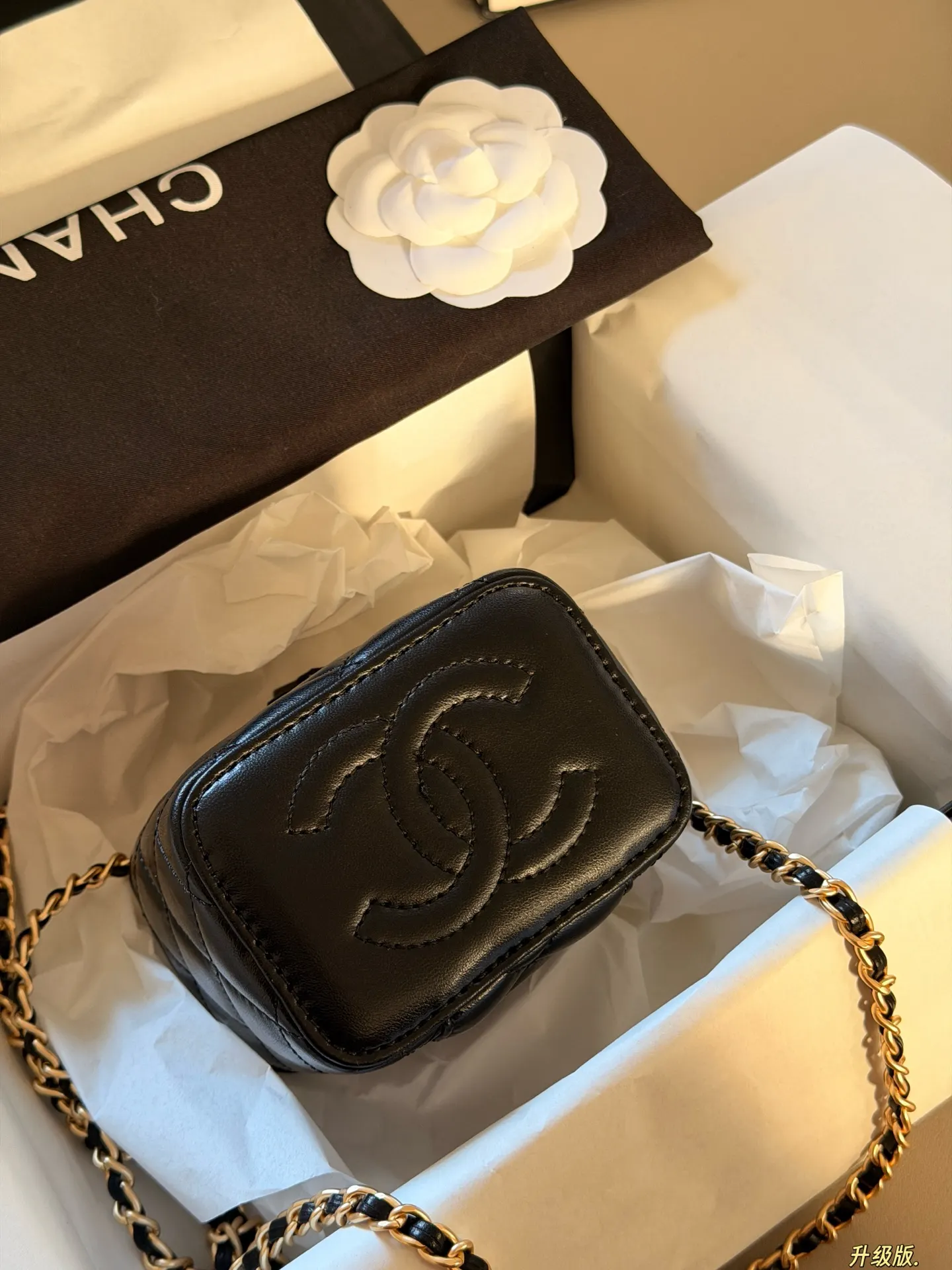 Chanel Quilted Mini Vanity Case D25518053 — view 6