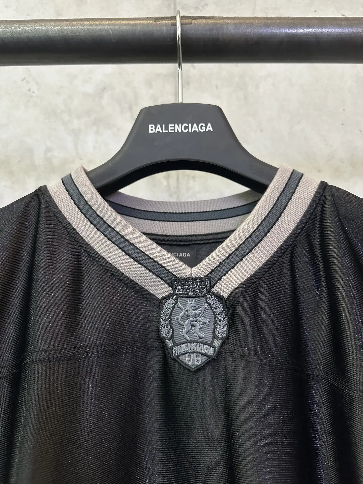 Logo-Embroidered Long-Sleeve Rugby Jersey D26012490 — view 7
