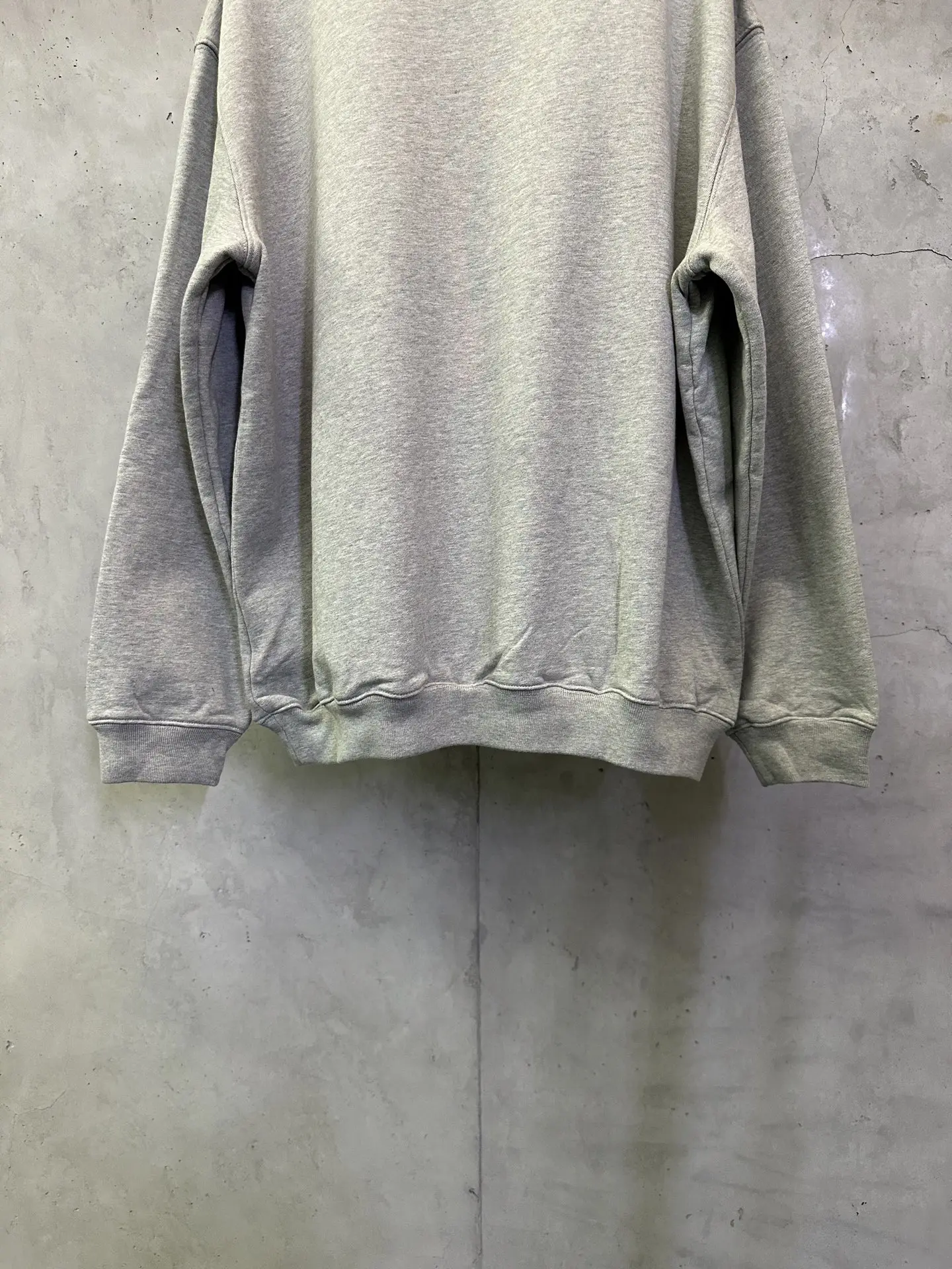 Logo Flocked Cotton-Jersey Sweatshirt D26023101 — view 6