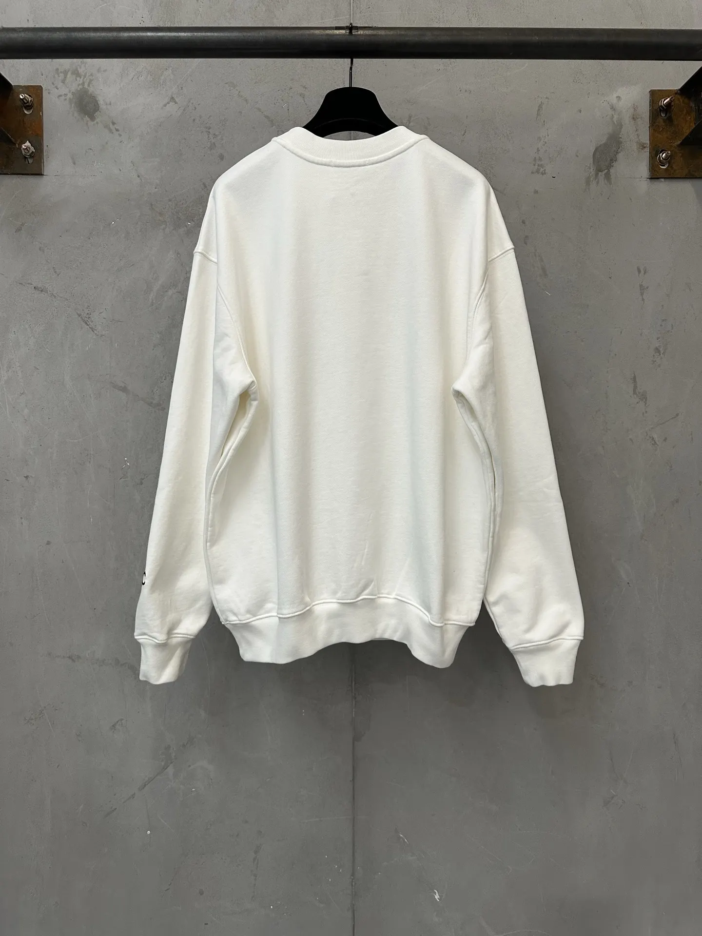 Logo Print Cotton-Jersey Sweatshirt D26023146 — view 2