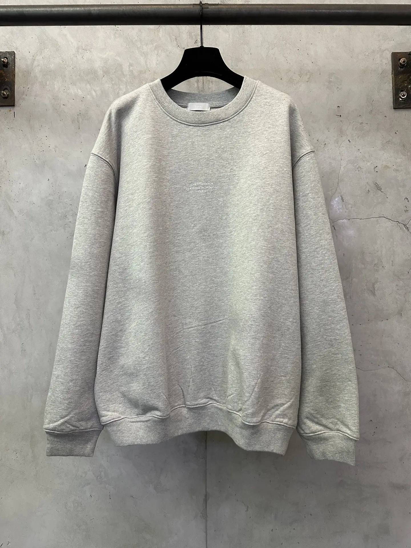 30 Montaigne Logo-Print Cotton-Blend Sweatshirt D26018863
