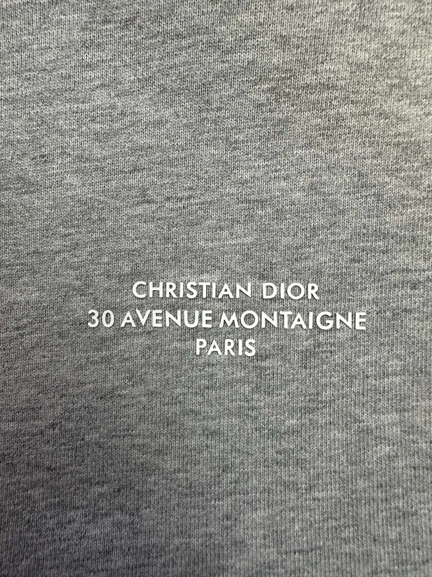 30 Montaigne Logo-Print Cotton-Blend Sweatshirt D26018863 — view 8