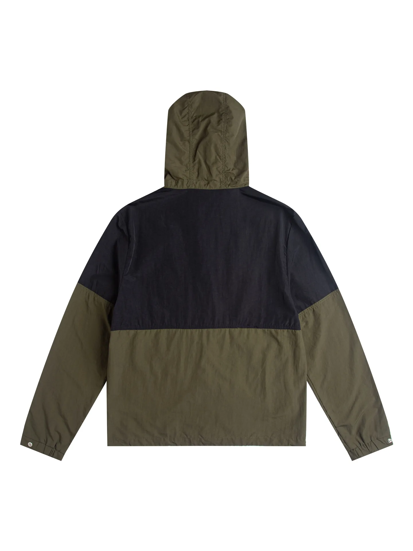 Moncler Color-Block Hooded Windbreaker Jacket D26015909 — view 2