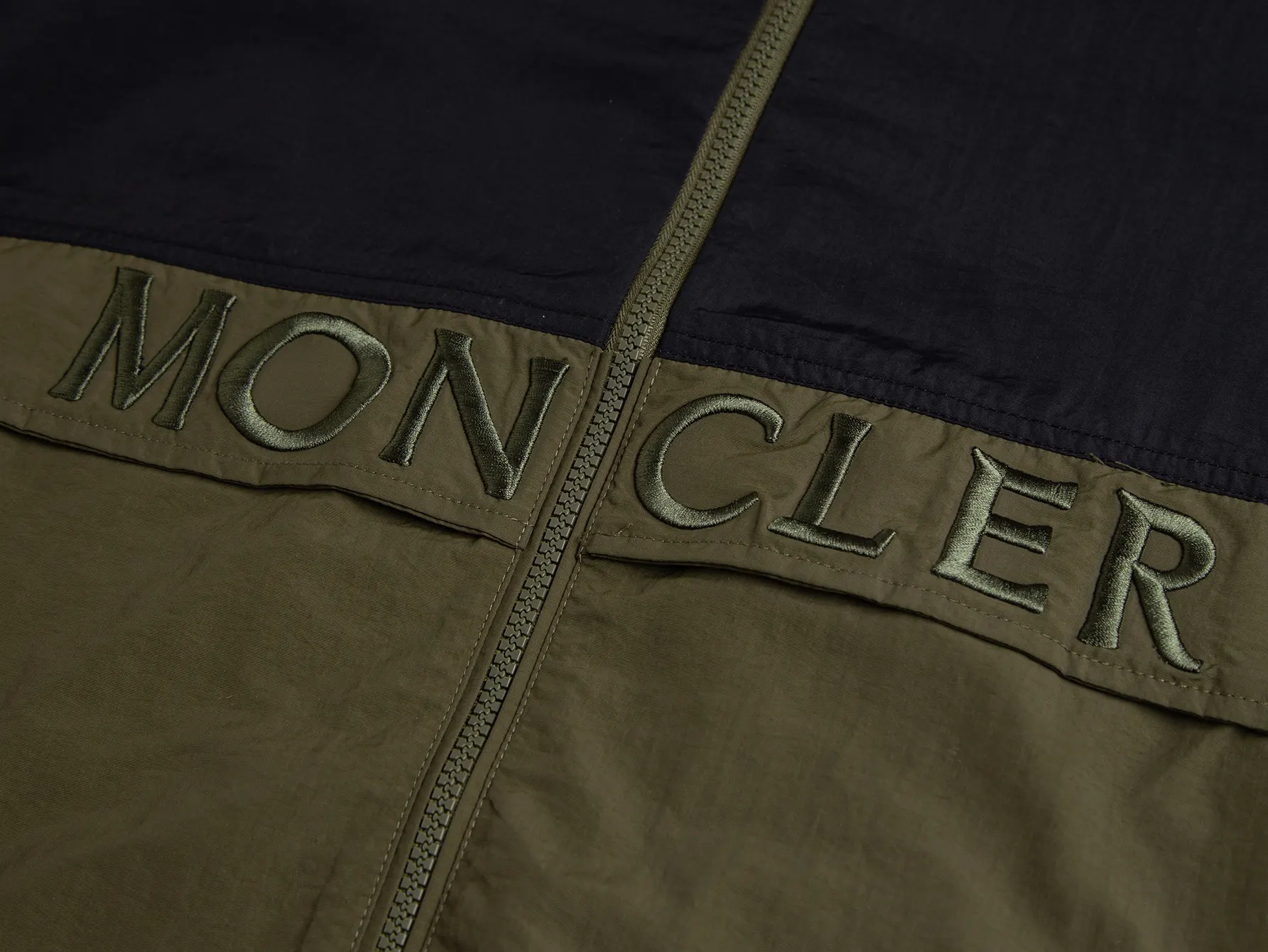 Moncler Color-Block Hooded Windbreaker Jacket D26015909 — view 3