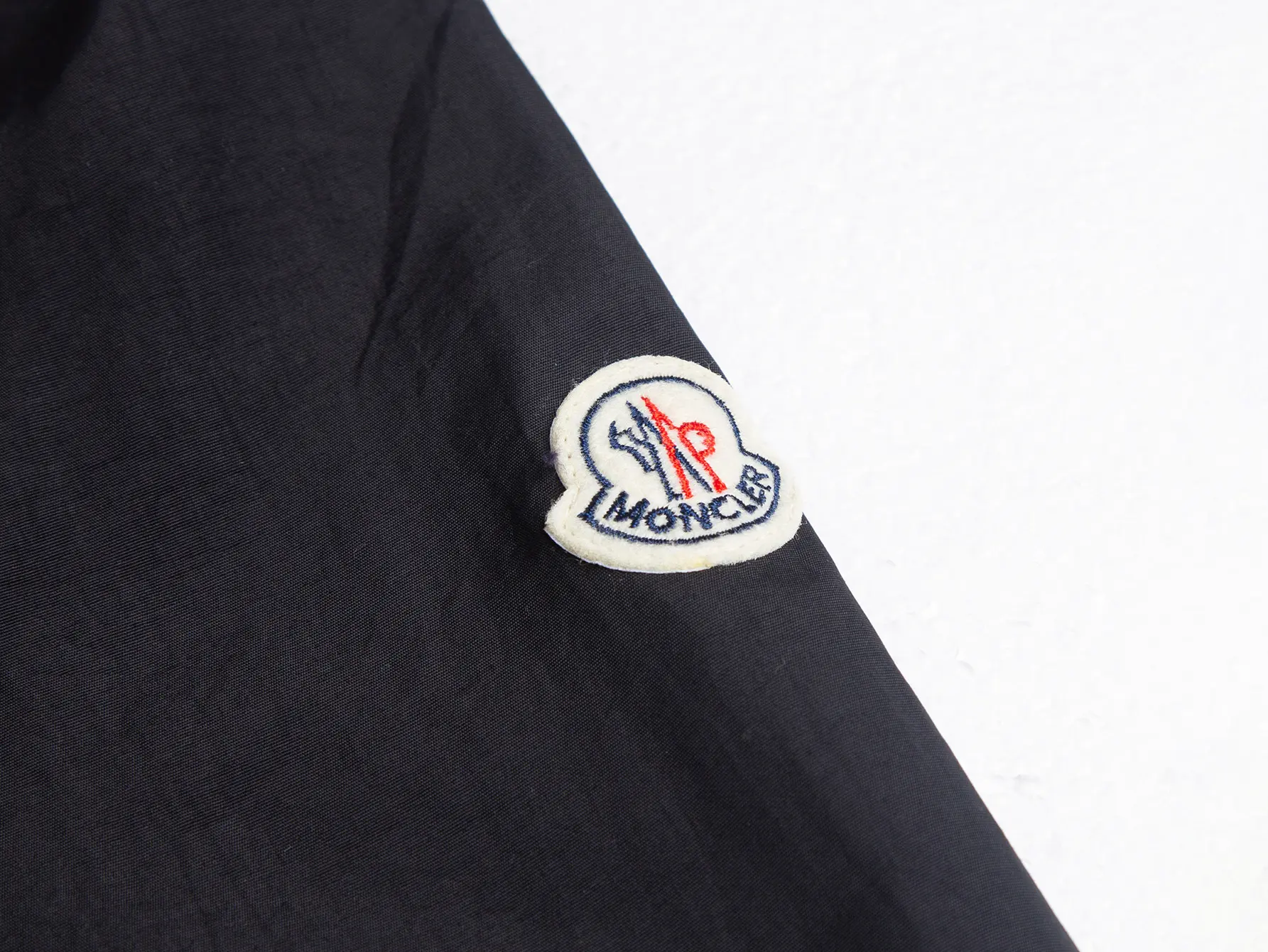 Moncler Color-Block Hooded Windbreaker Jacket D26015909 — view 6