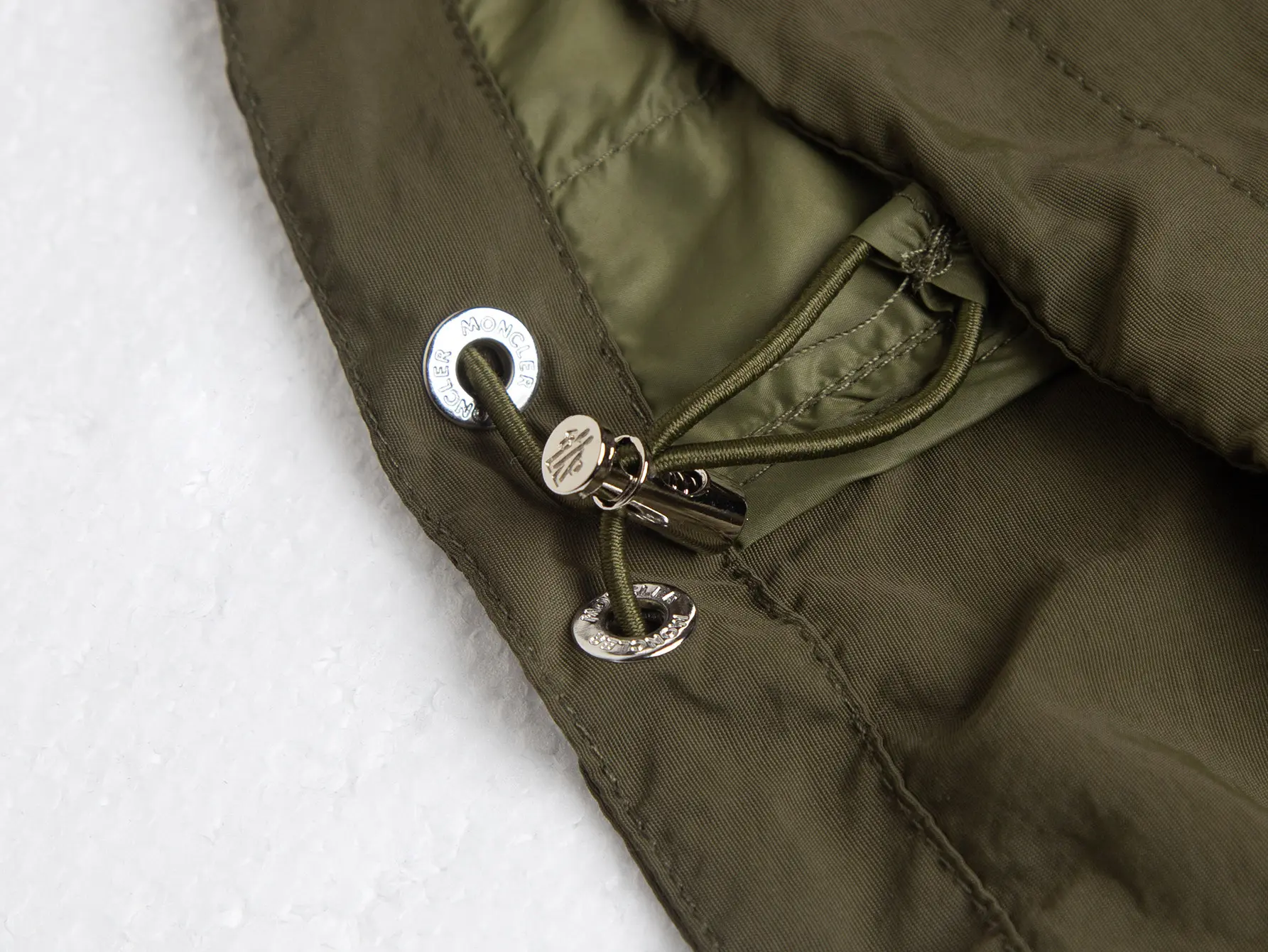 Moncler Color-Block Hooded Windbreaker Jacket D26015909 — view 14