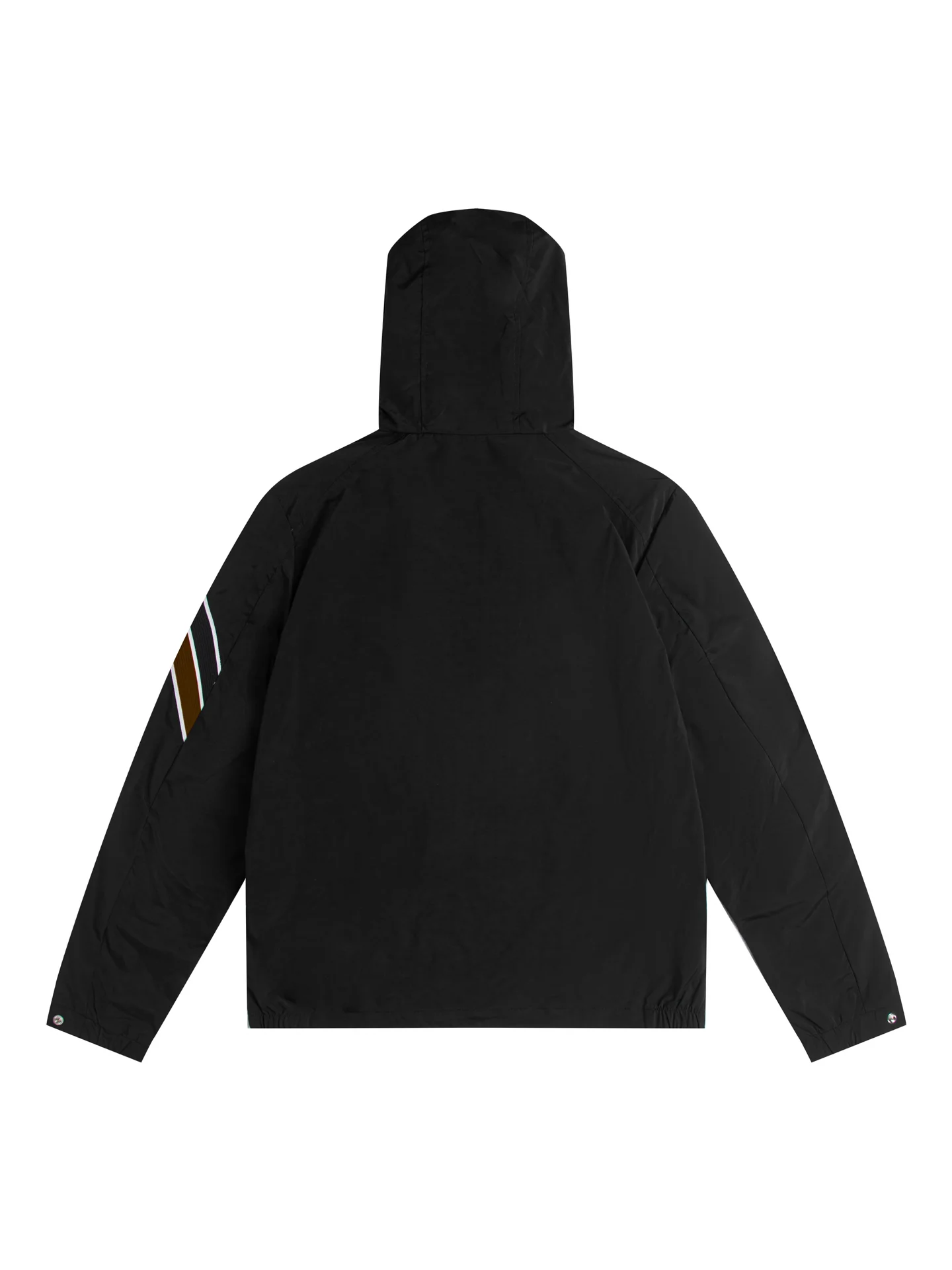 Striped Webbing Hooded Windbreaker Jacket D26015910 — view 2