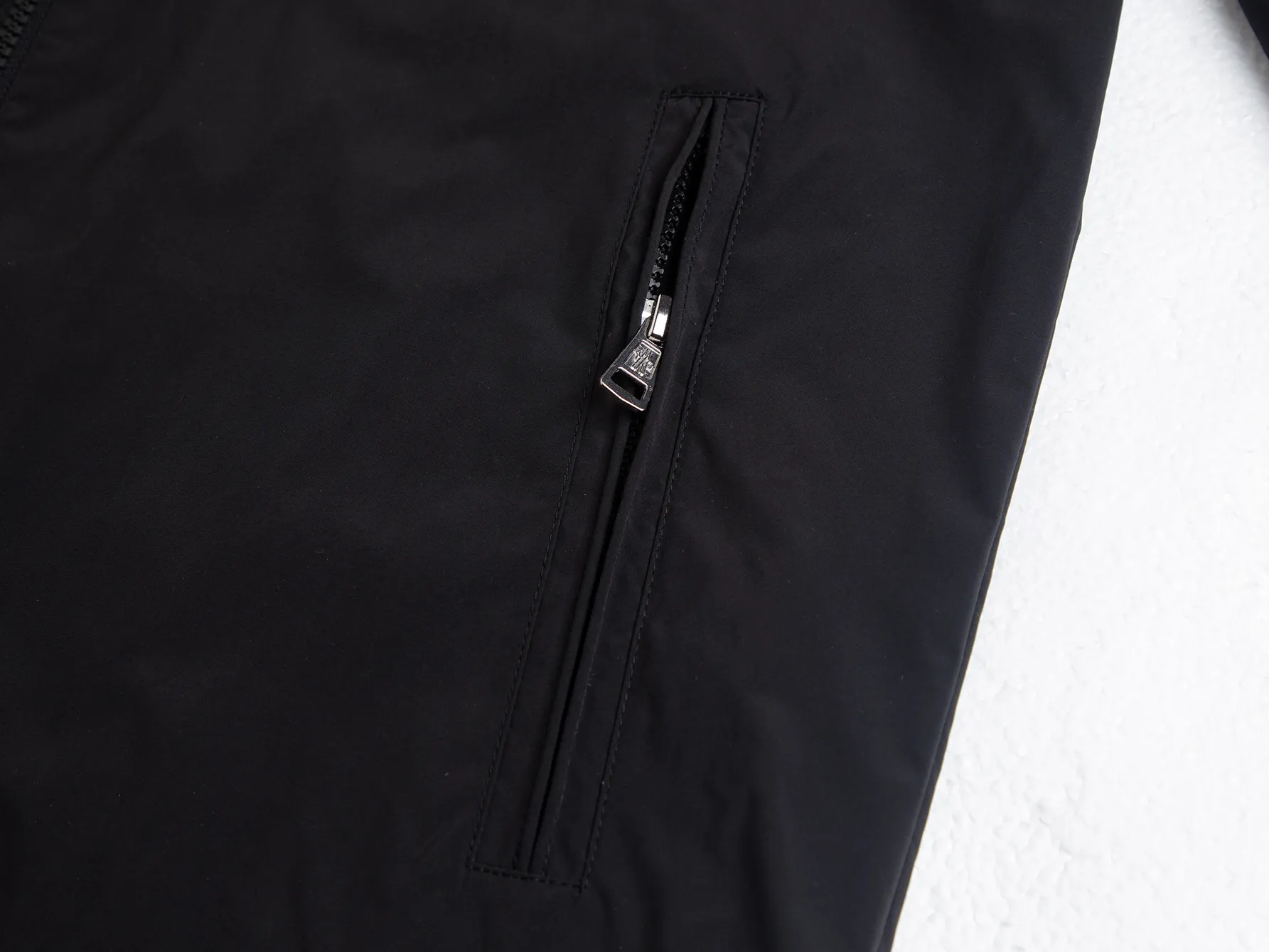 Striped Webbing Hooded Windbreaker Jacket D26015910 — view 10