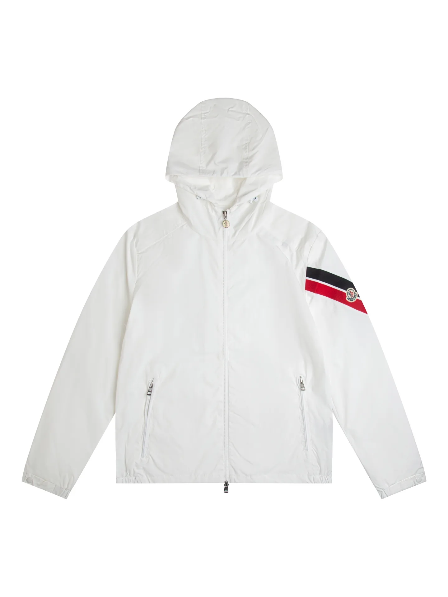 Striped Hooded Windbreaker Jacket D26015912