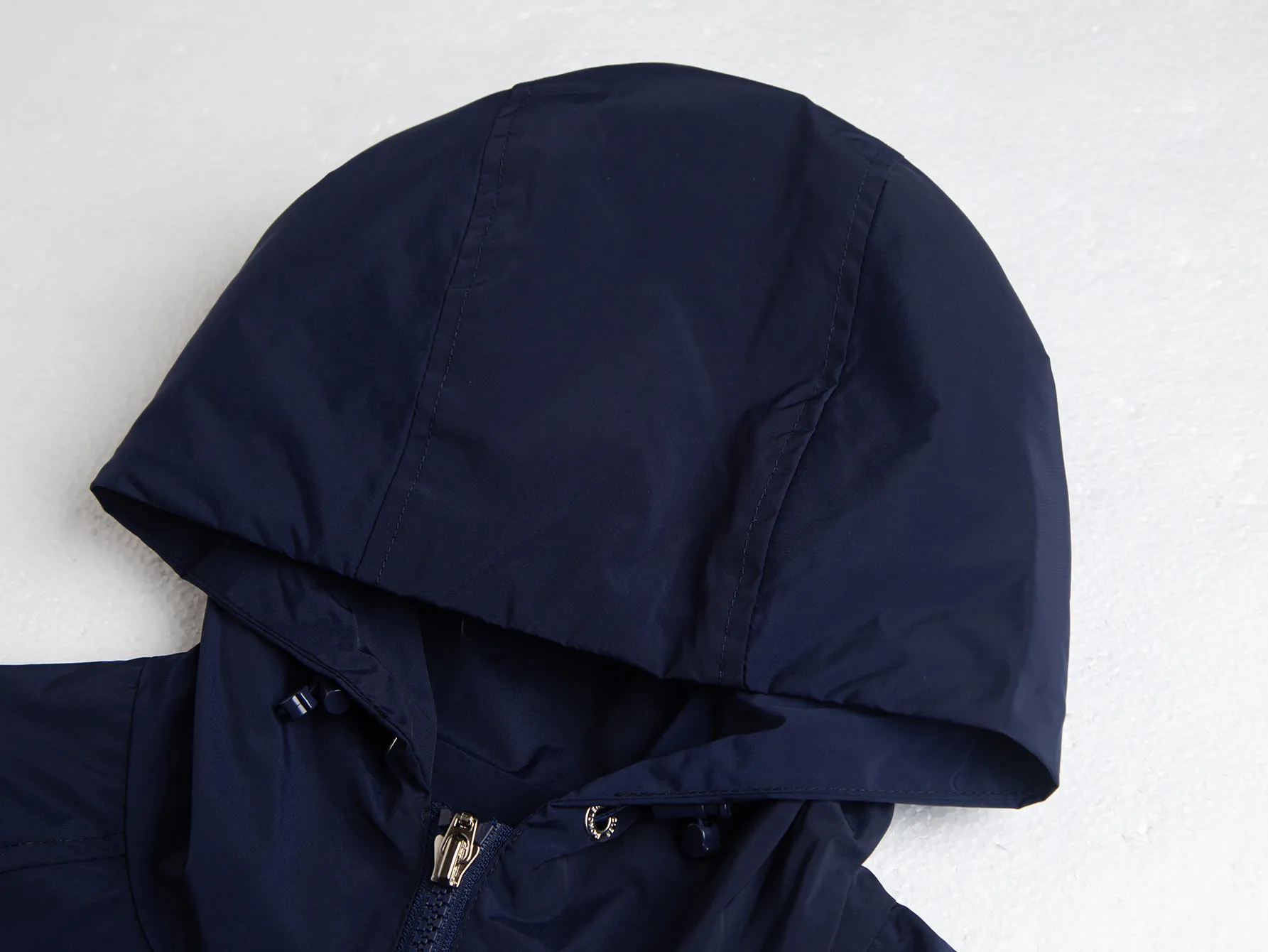 Striped Webbing Hooded Windbreaker Jacket D26015911 — view 6