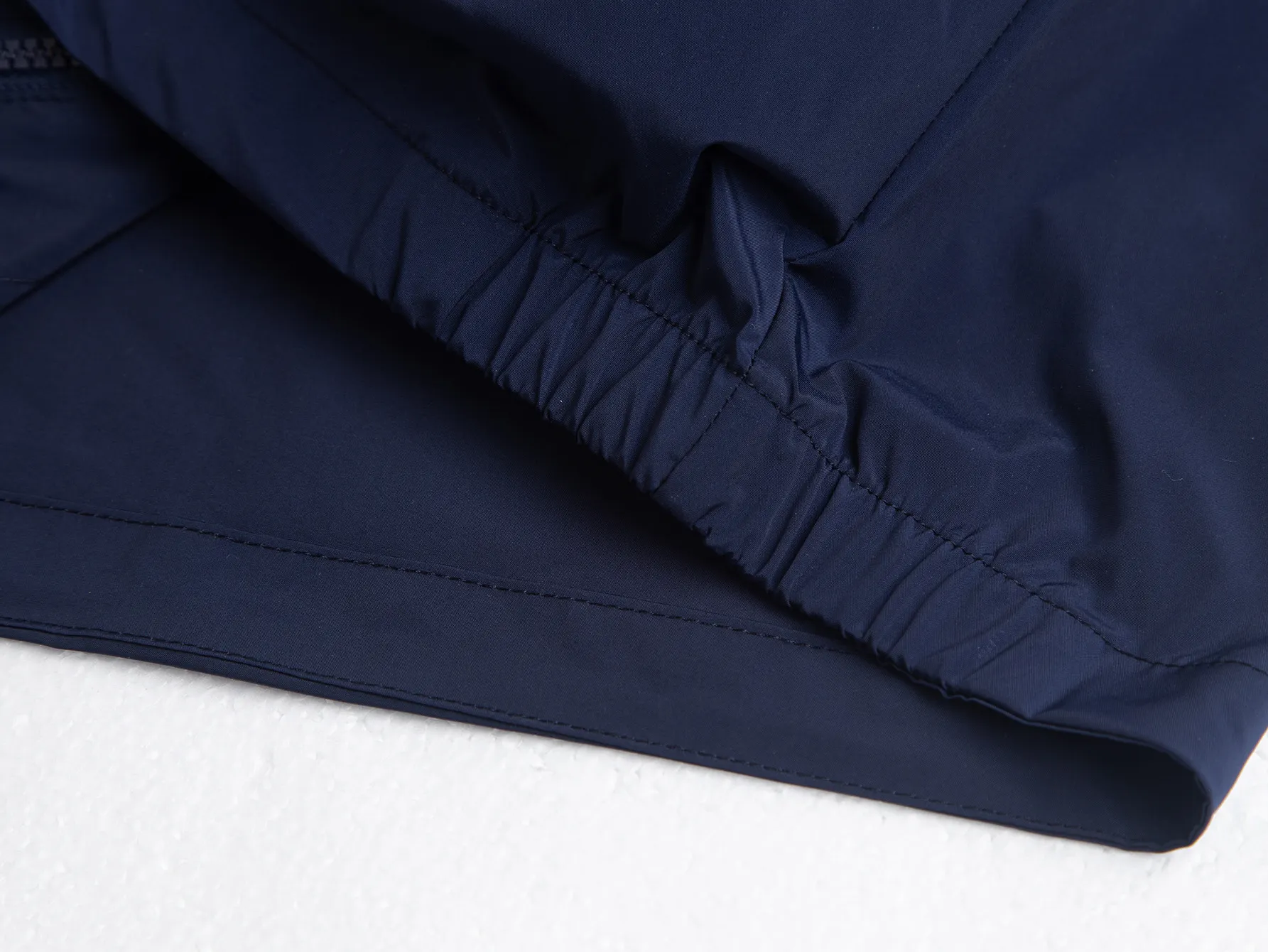 Striped Webbing Hooded Windbreaker Jacket D26015911 — view 10