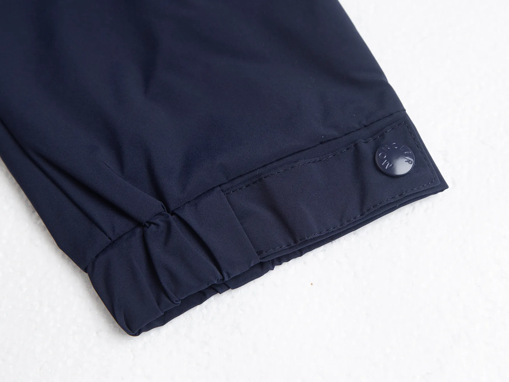 Striped Webbing Hooded Windbreaker Jacket D26015911 — view 12