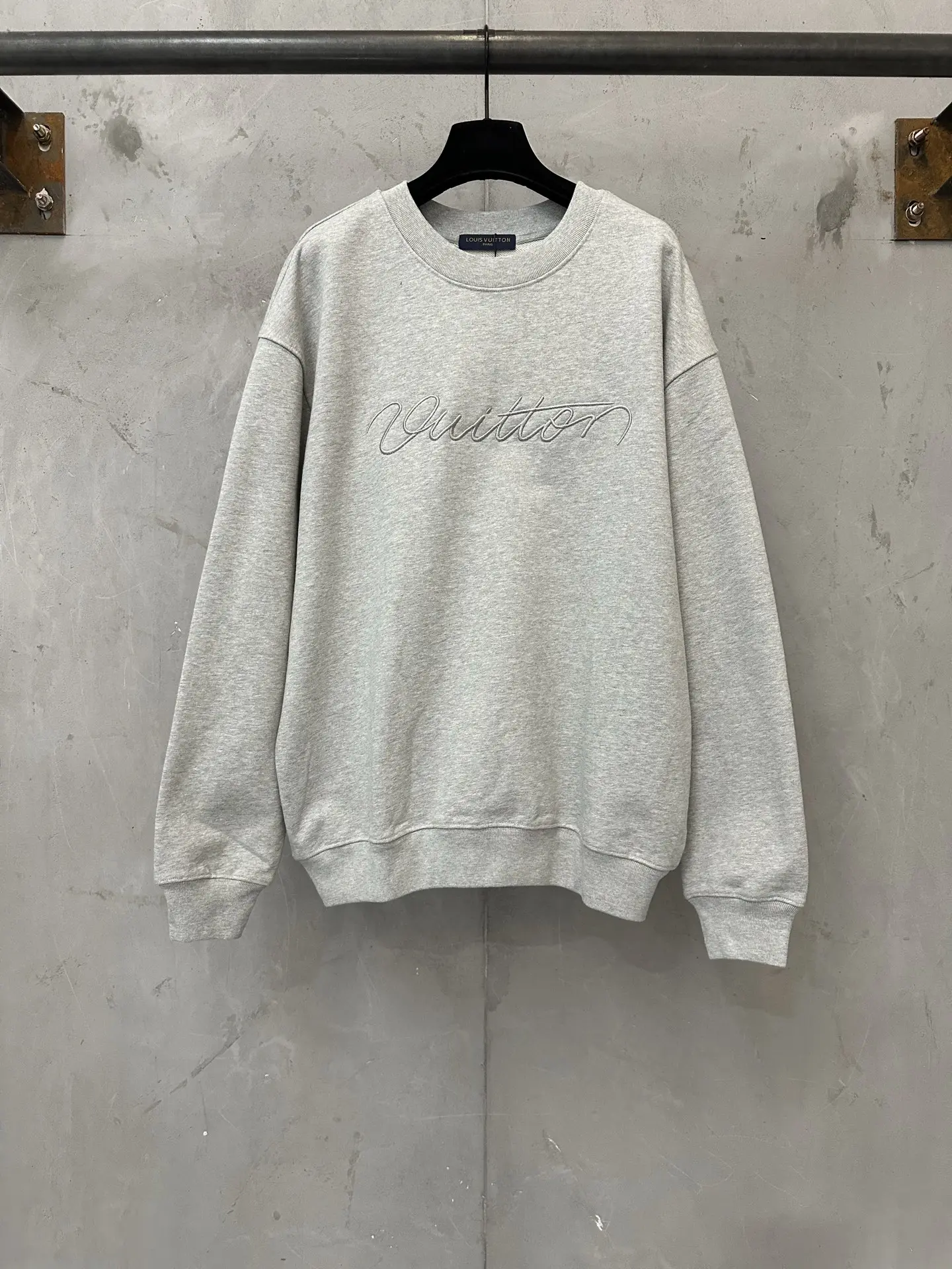 Logo Embroidered Cotton-Terry Sweatshirt D26023135