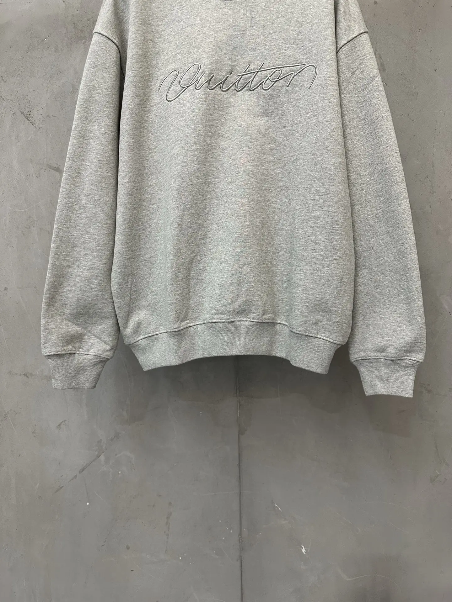 Logo Embroidered Cotton-Terry Sweatshirt D26023135 — view 4