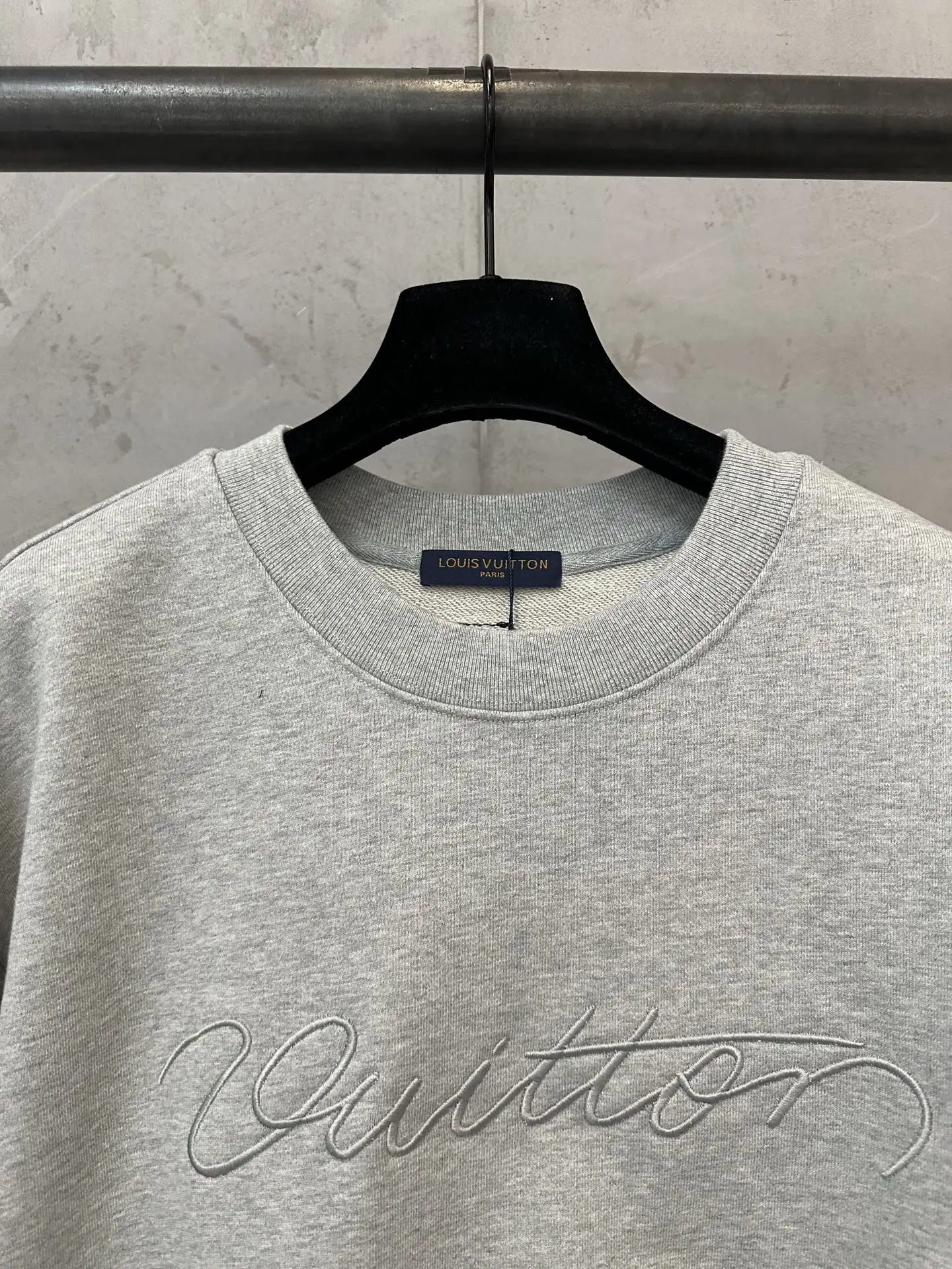 Logo Embroidered Cotton-Terry Sweatshirt D26023135 — view 5