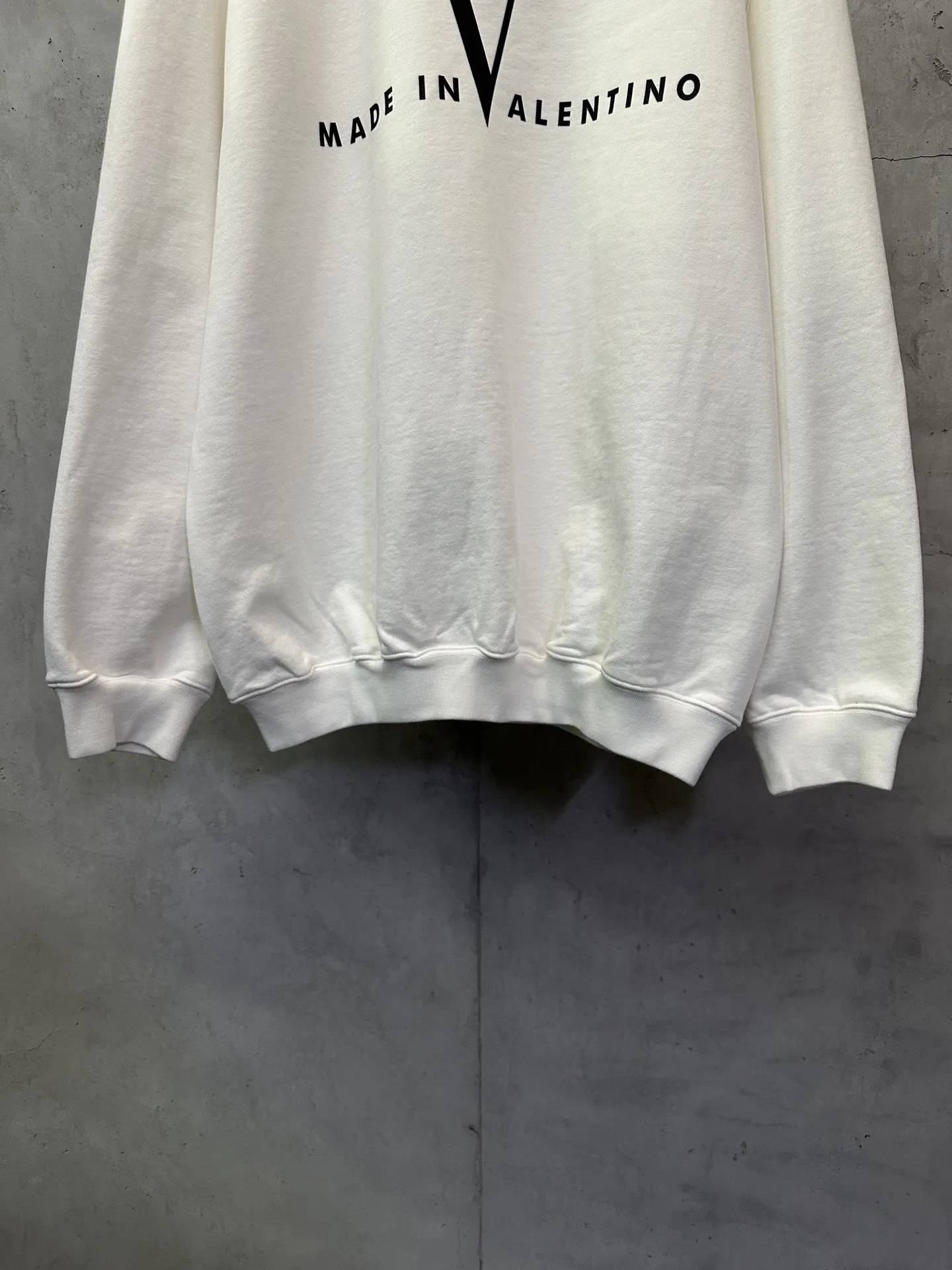 Logo Print Heavyweight Cotton Sweatshirt D26022235 — view 4