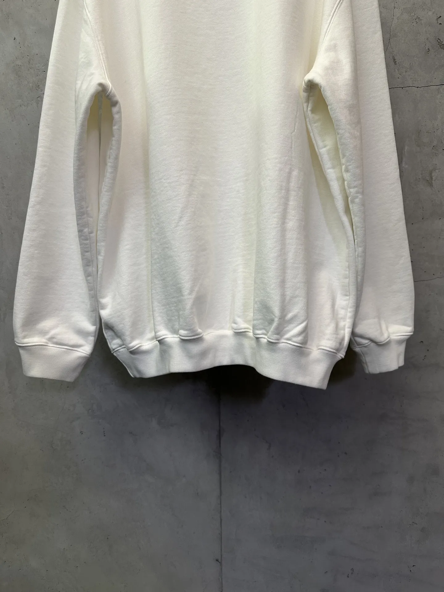 Logo Print Heavyweight Cotton Sweatshirt D26022235 — view 6