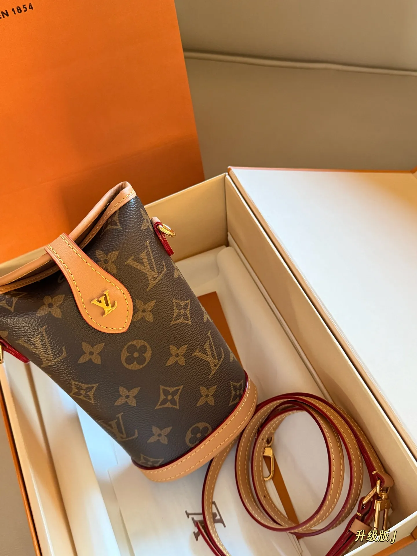 Monogram Canvas Nano Bucket Bag D26518093 — view 3
