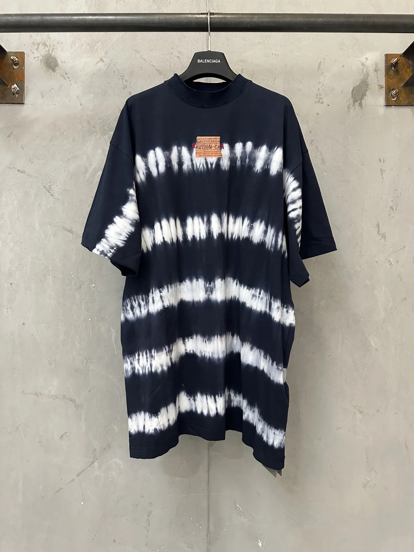 Tie-Dye Oversized Logo T-Shirt D27018933