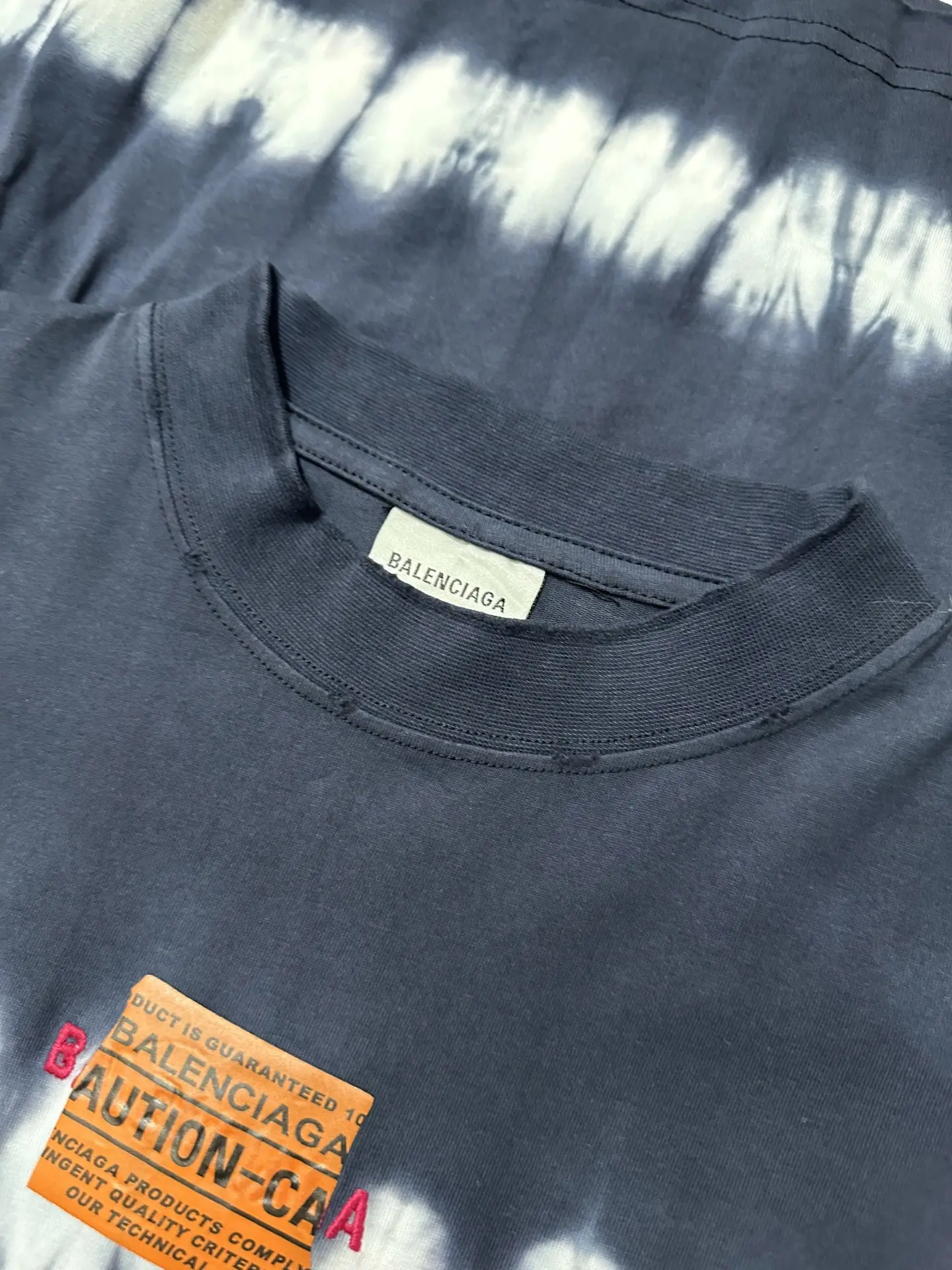 Tie-Dye Oversized Logo T-Shirt D27018933 — view 6