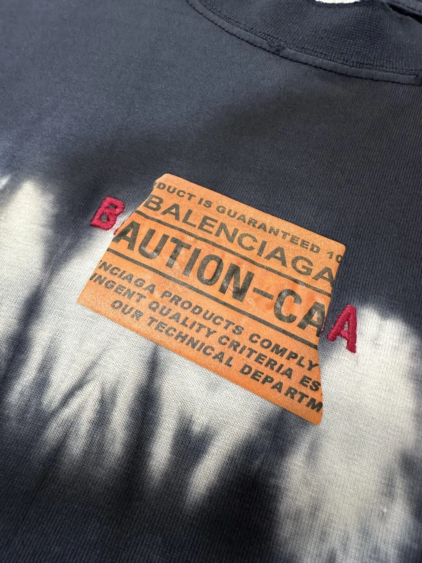 Tie-Dye Oversized Logo T-Shirt D27018933 — view 7