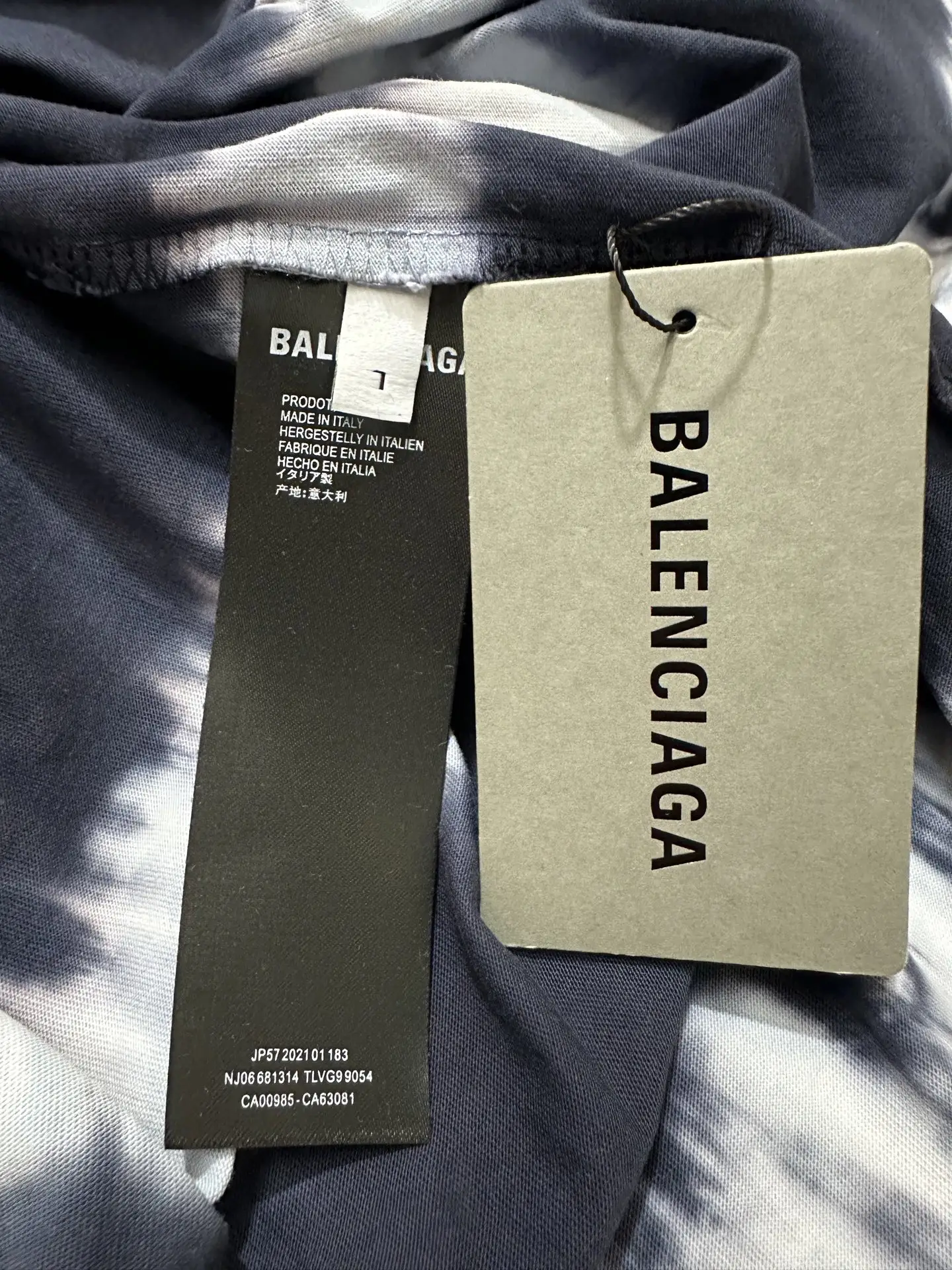 Tie-Dye Oversized Logo T-Shirt D27018933 — view 14