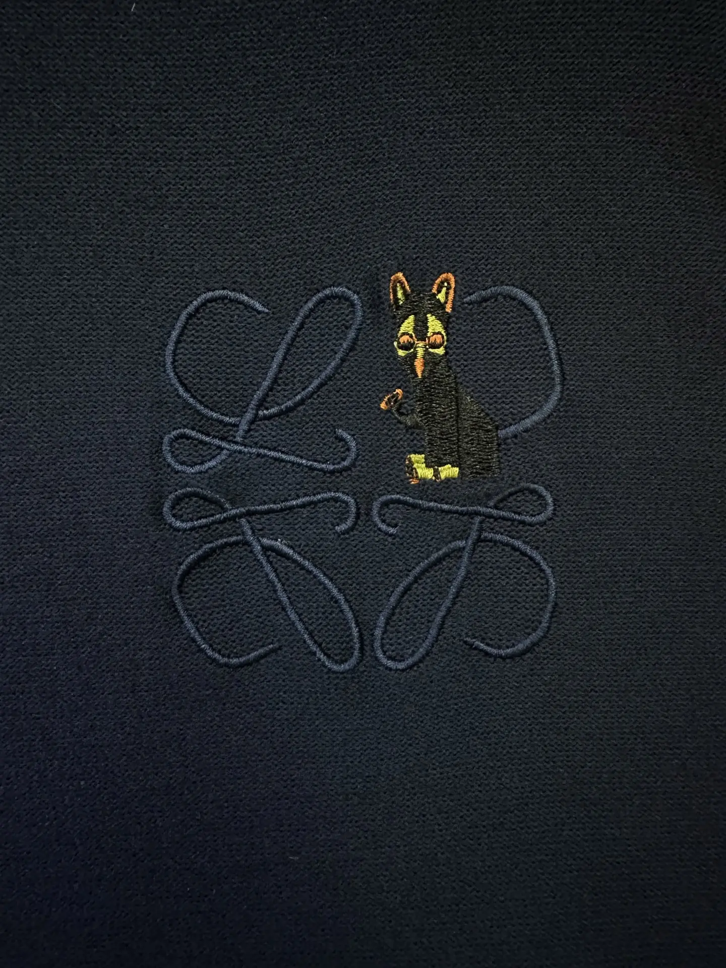 Anagram Animal Embroidery Knit Sweater D27015314 — view 8