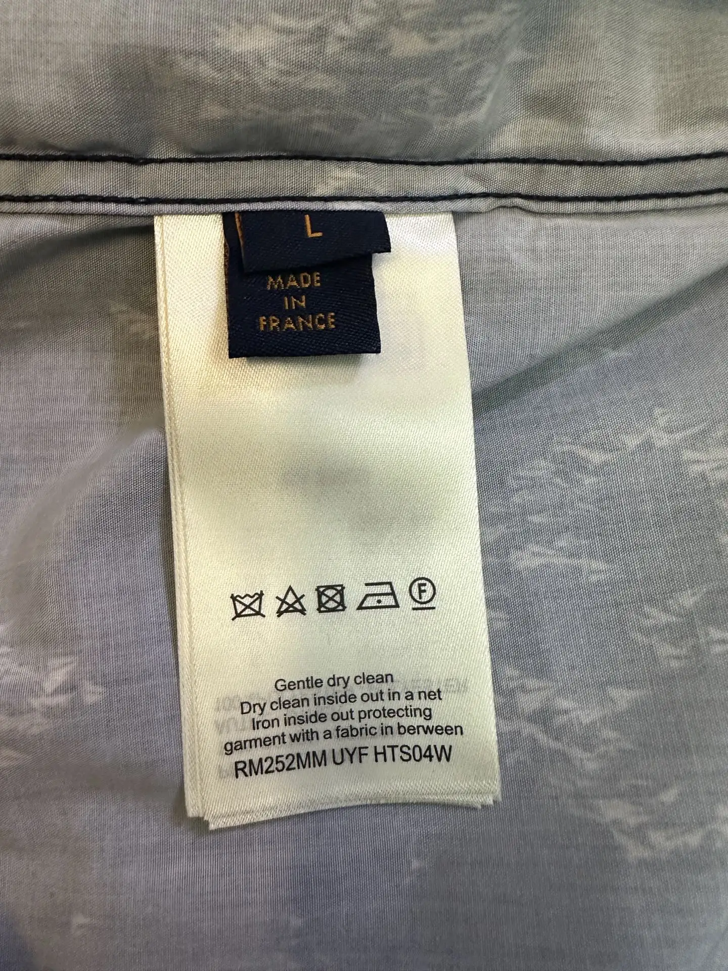 Monogram Print Cotton Poplin Short-Sleeve Shirt D27012378 — view 9