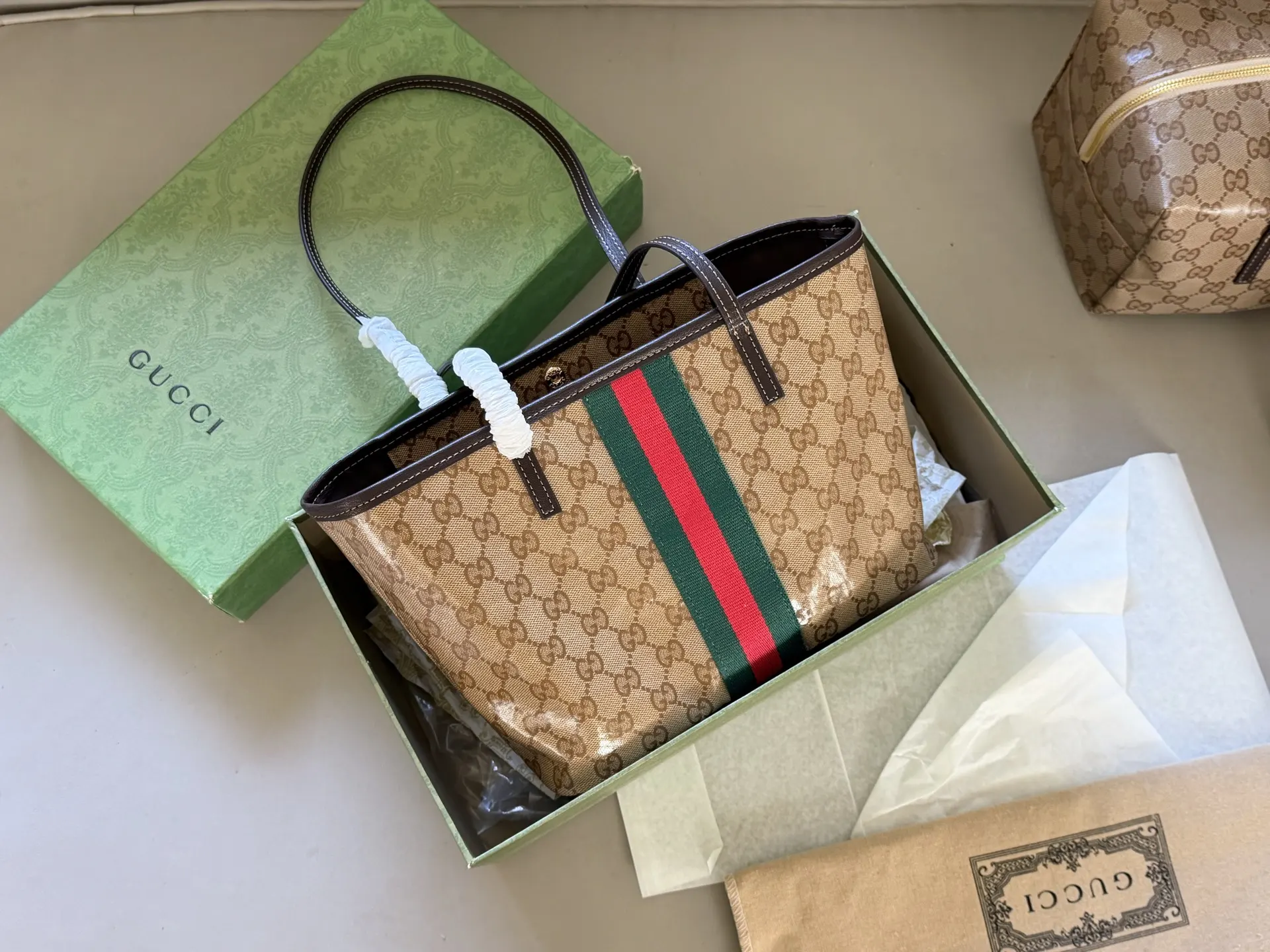 GG Coated Canvas Mini Tote Bag D27018391