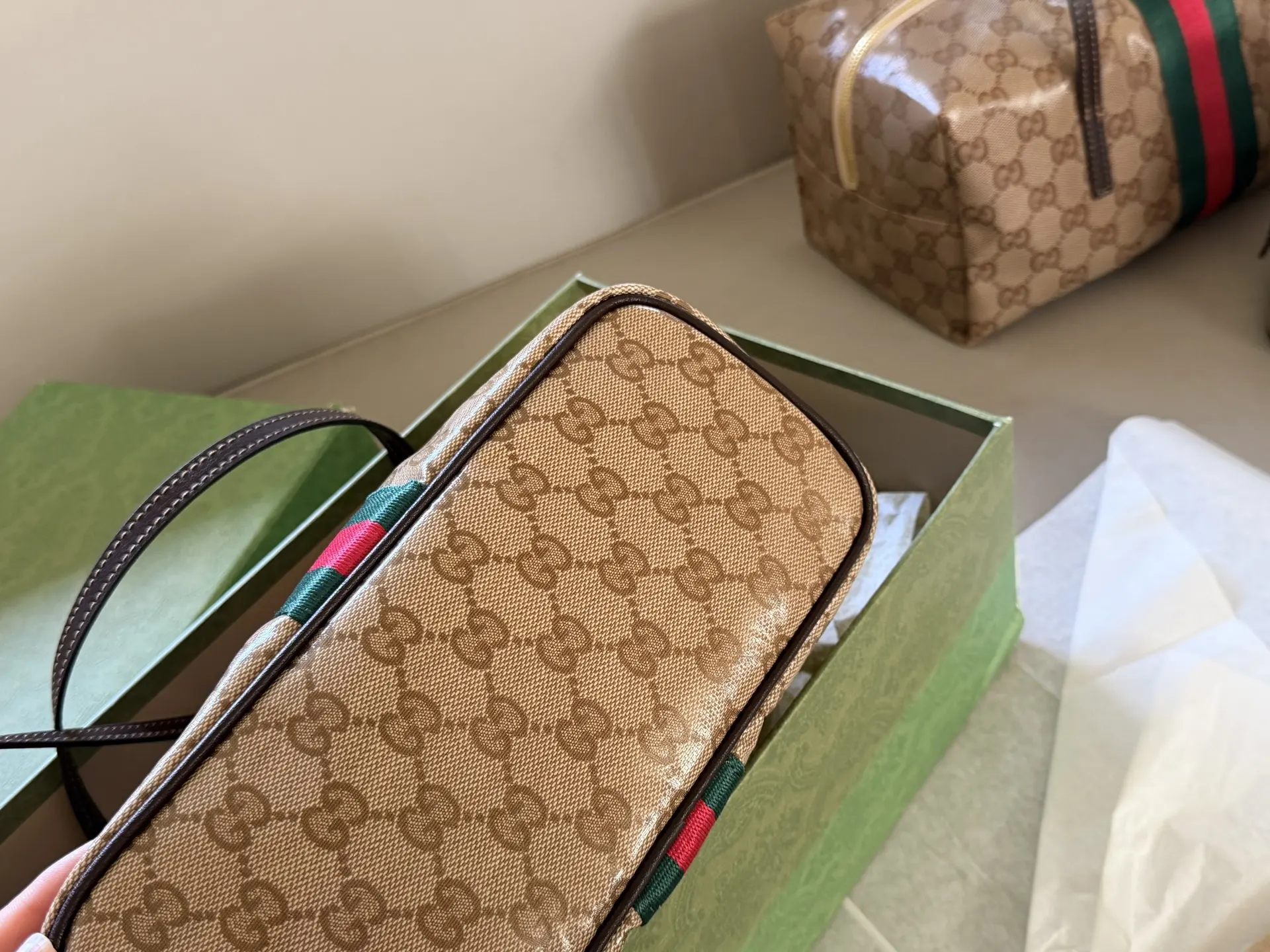 GG Coated Canvas Mini Tote Bag D27018391 — view 8