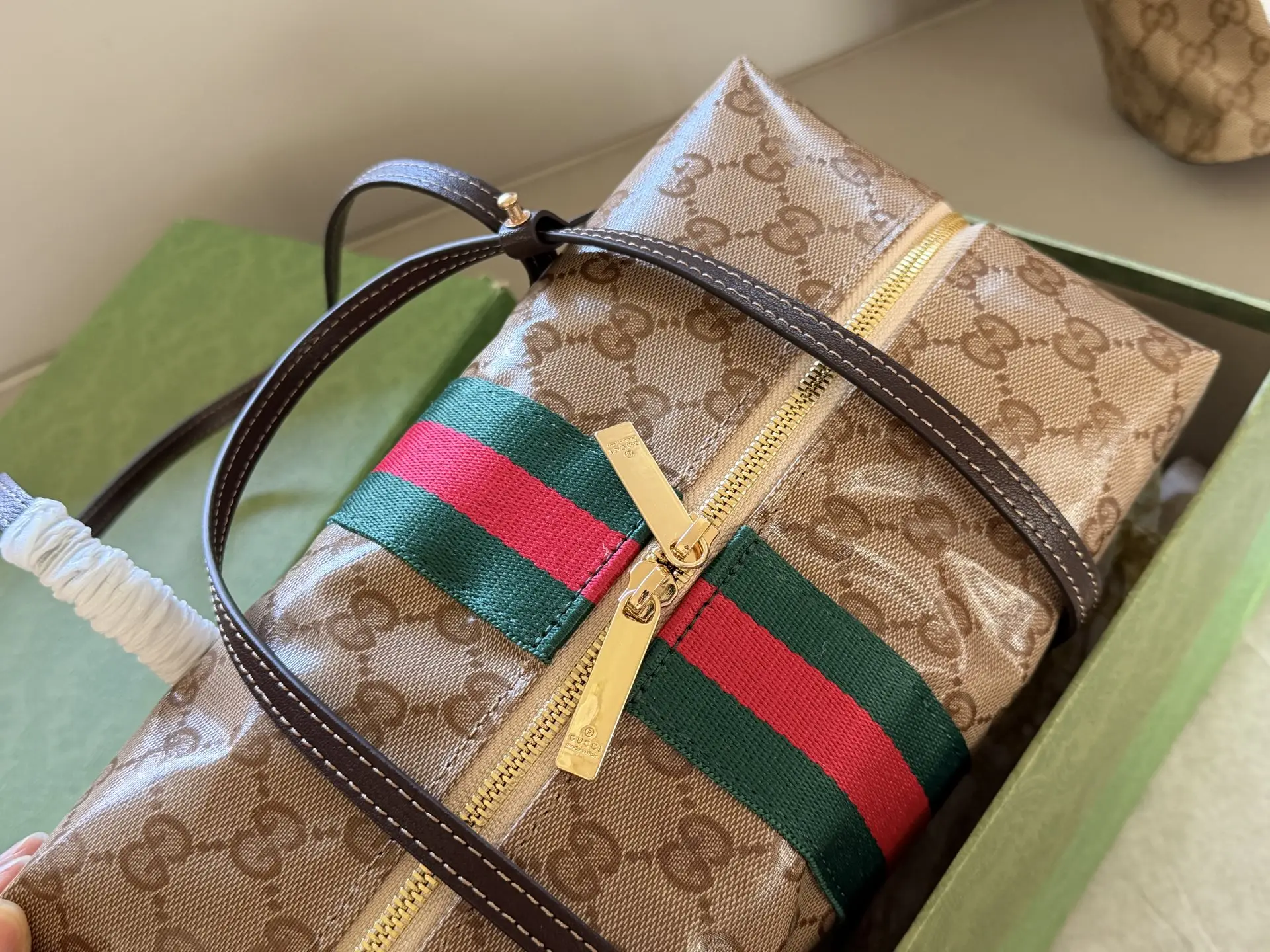 GG Monogram Coated Canvas Bowling Bag D27018390 — view 5
