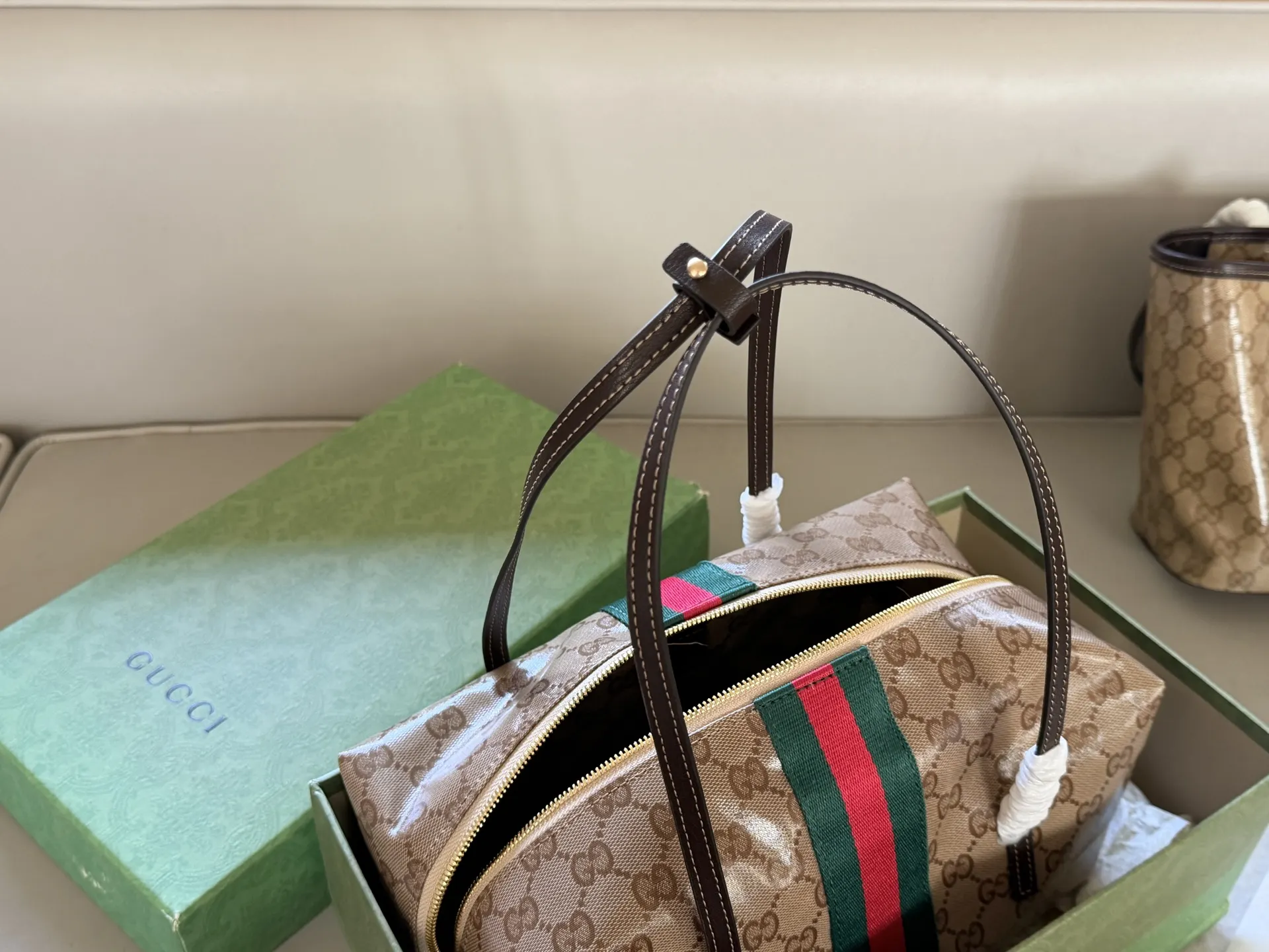 GG Monogram Coated Canvas Bowling Bag D27018390 — view 9