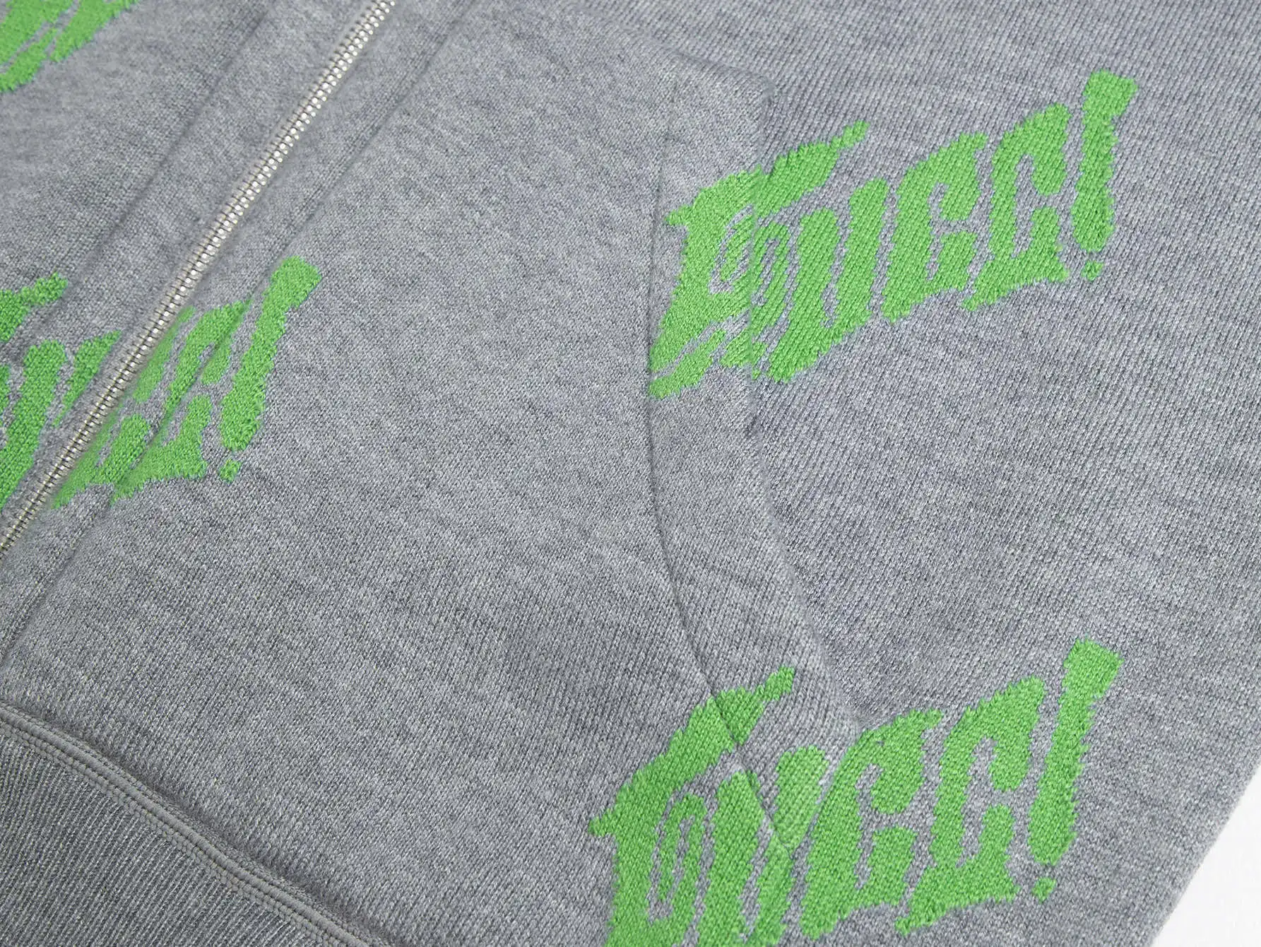Reversible Logo Jacquard Cashmere-Blend Hoodie D27016003 — view 3