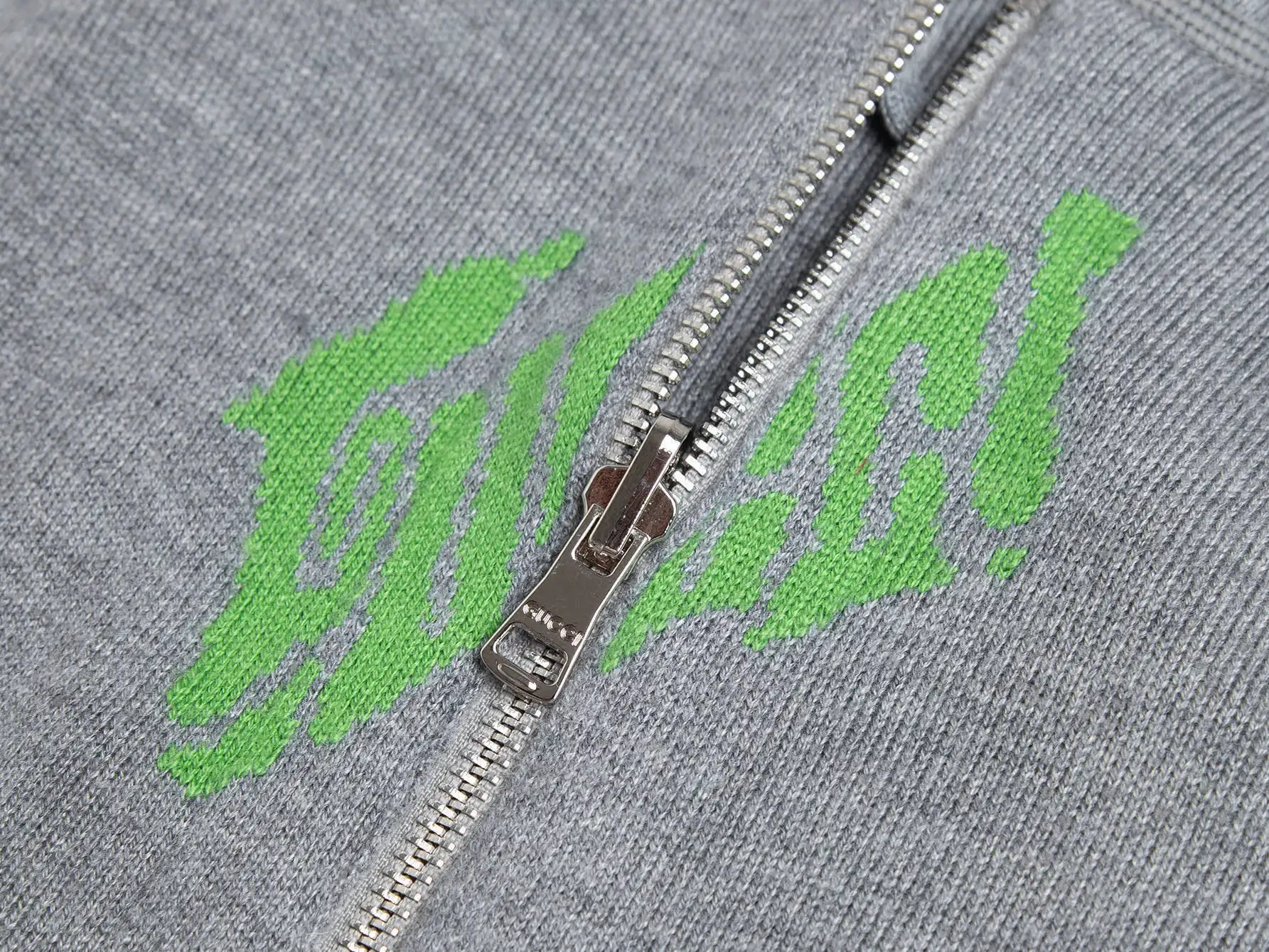 Reversible Logo Jacquard Cashmere-Blend Hoodie D27016003 — view 5