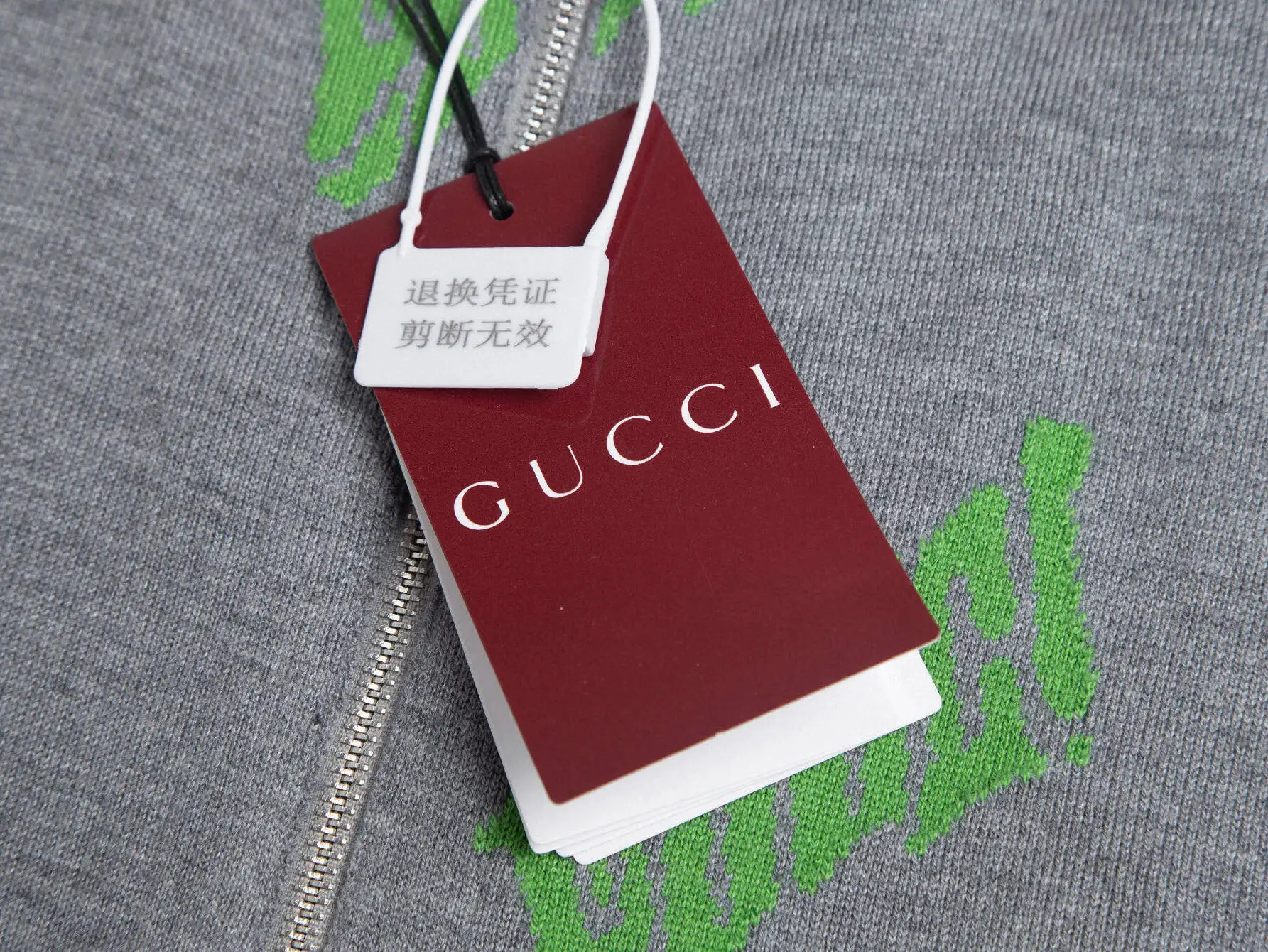 Reversible Logo Jacquard Cashmere-Blend Hoodie D27016003 — view 6