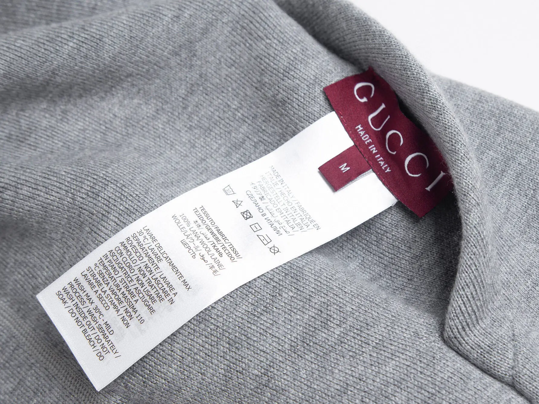 Reversible Logo Jacquard Cashmere-Blend Hoodie D27016003 — view 8