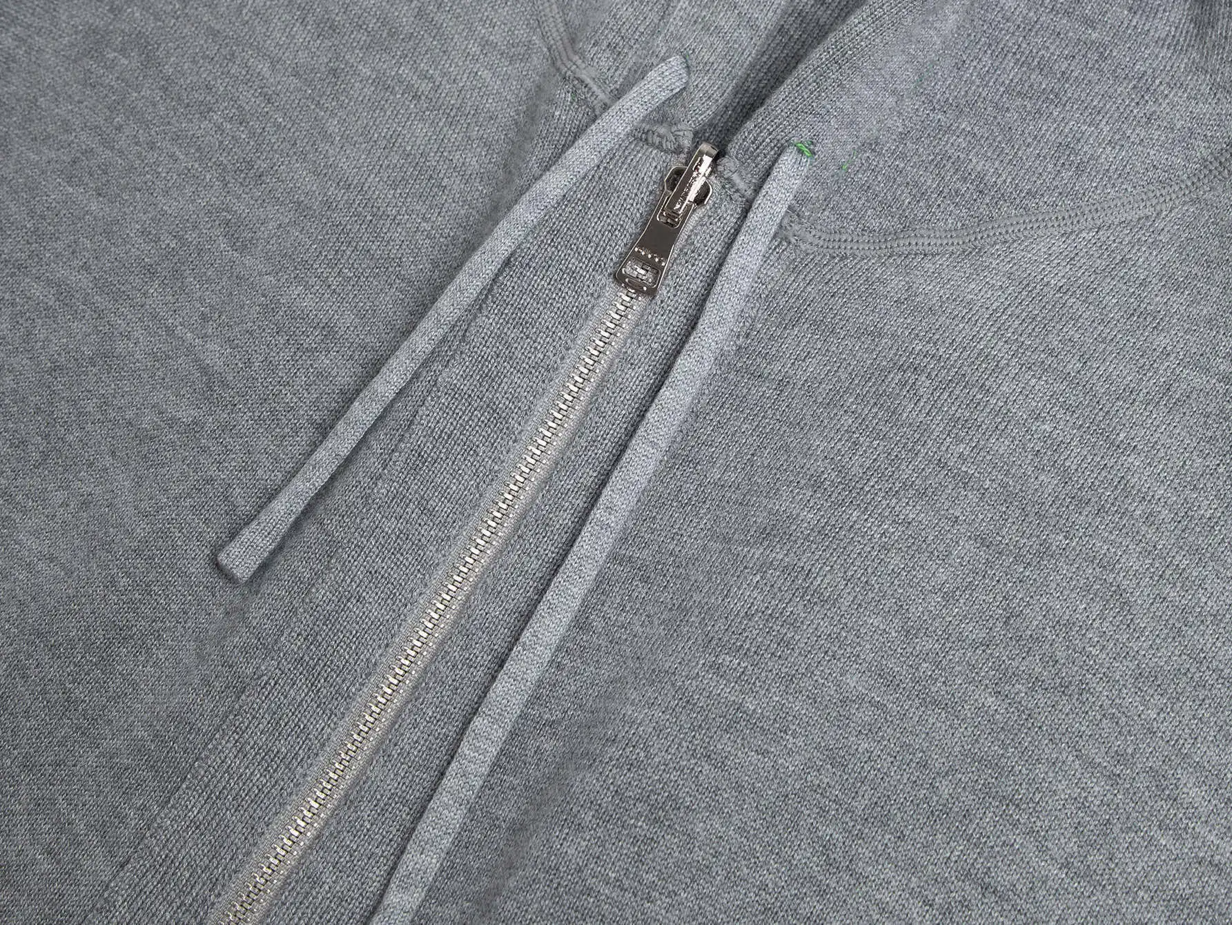 Reversible Logo Jacquard Cashmere-Blend Hoodie D27016003 — view 9