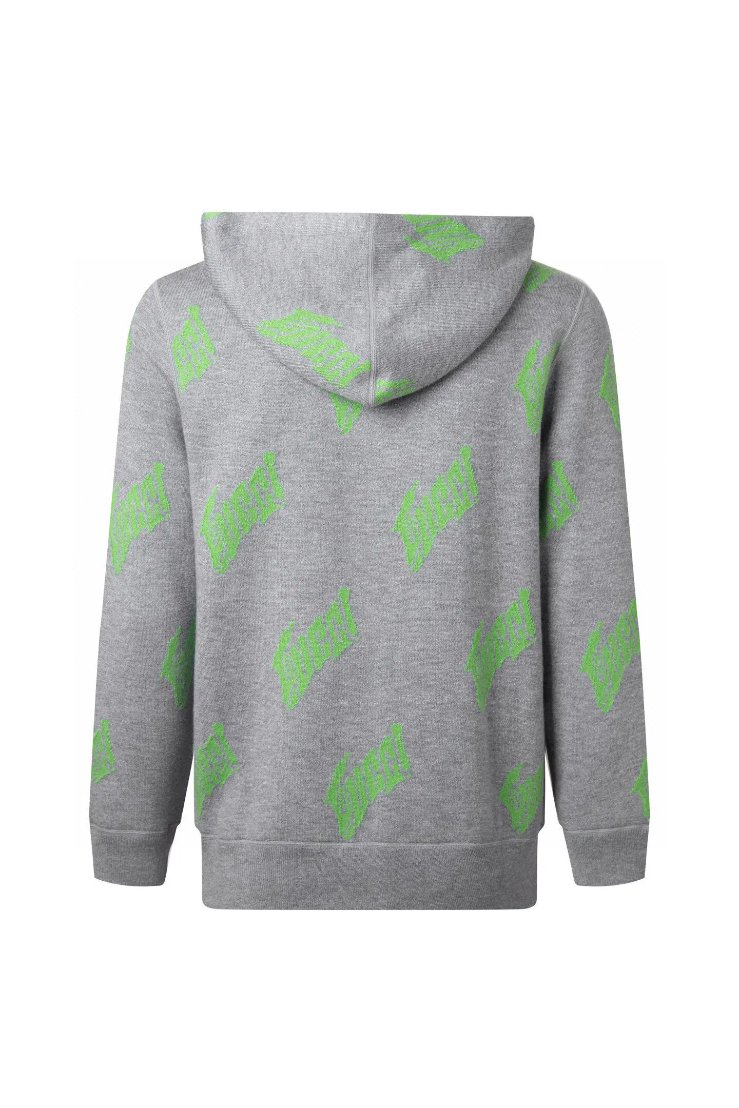 Reversible Logo Jacquard Cashmere-Blend Zip-Up Hoodie D27016002 — view 4