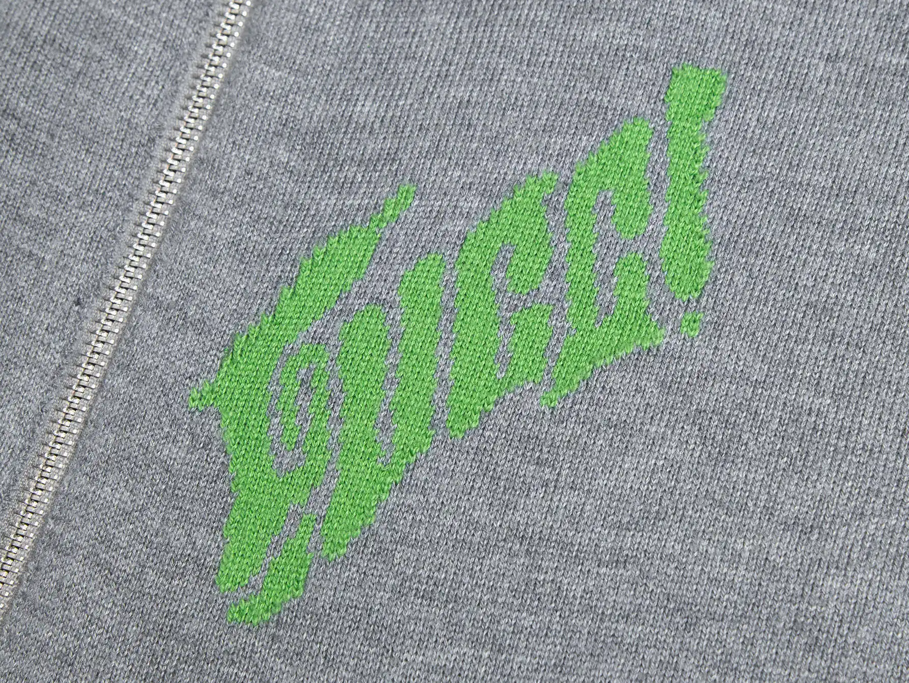 Reversible Logo Jacquard Cashmere-Blend Zip-Up Hoodie D27016002 — view 8