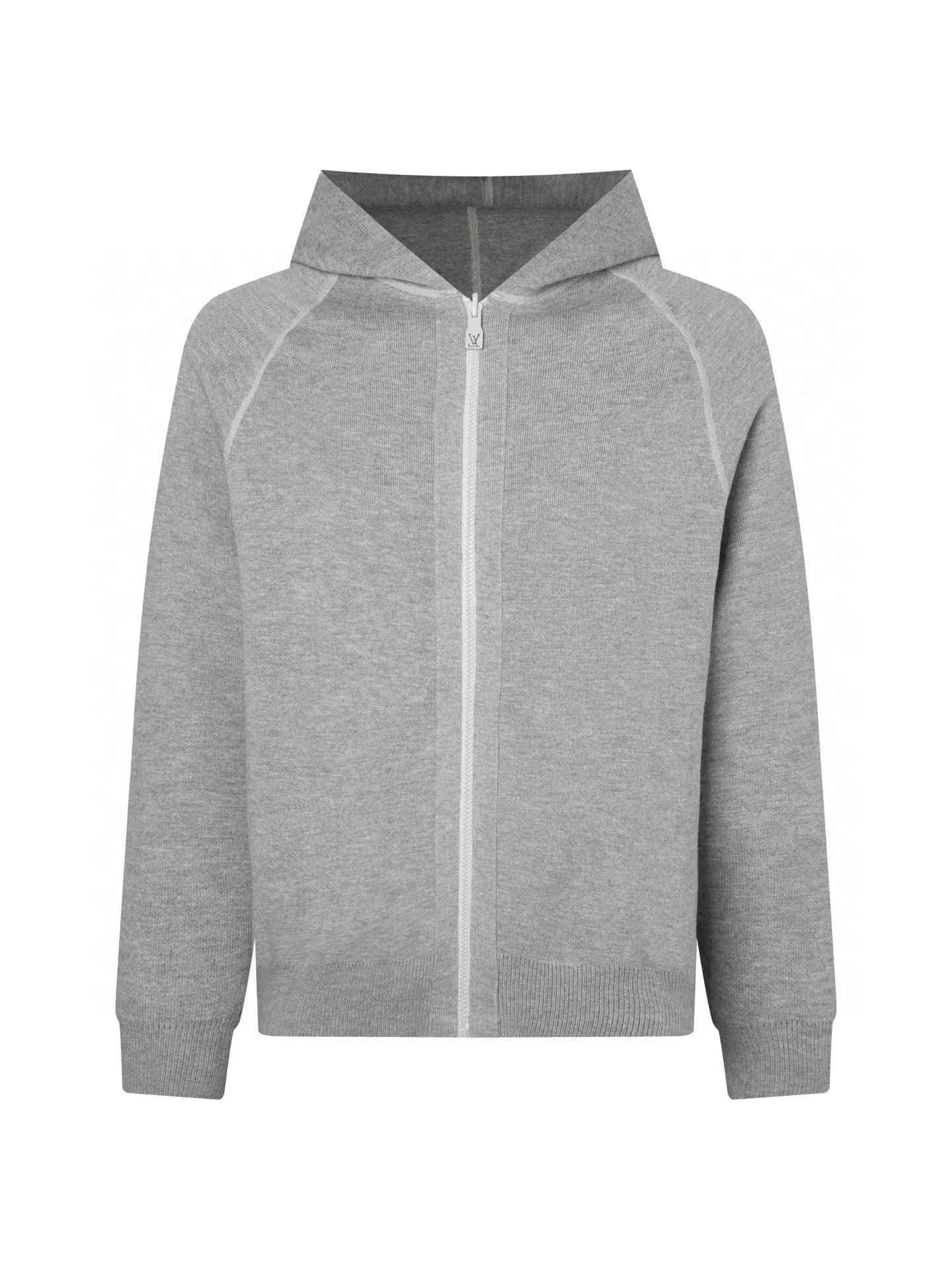 Monogram Reversible Cashmere-Blend Zip-Up Hoodie D27016001 — view 3