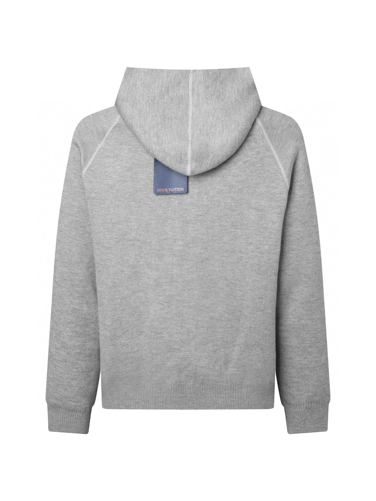Monogram Reversible Cashmere-Blend Zip-Up Hoodie D27016001 — view 4